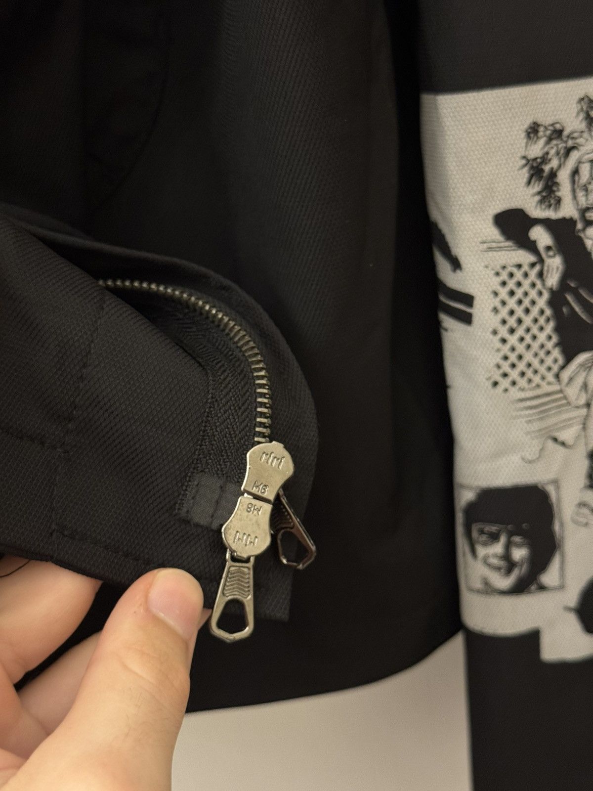 Kiko Kostadinov Kiko Kostadinov x YAMANTAKA EYE Cropped Bomber Jacket Size US L / EU 52-54 / 3 - 7 Thumbnail