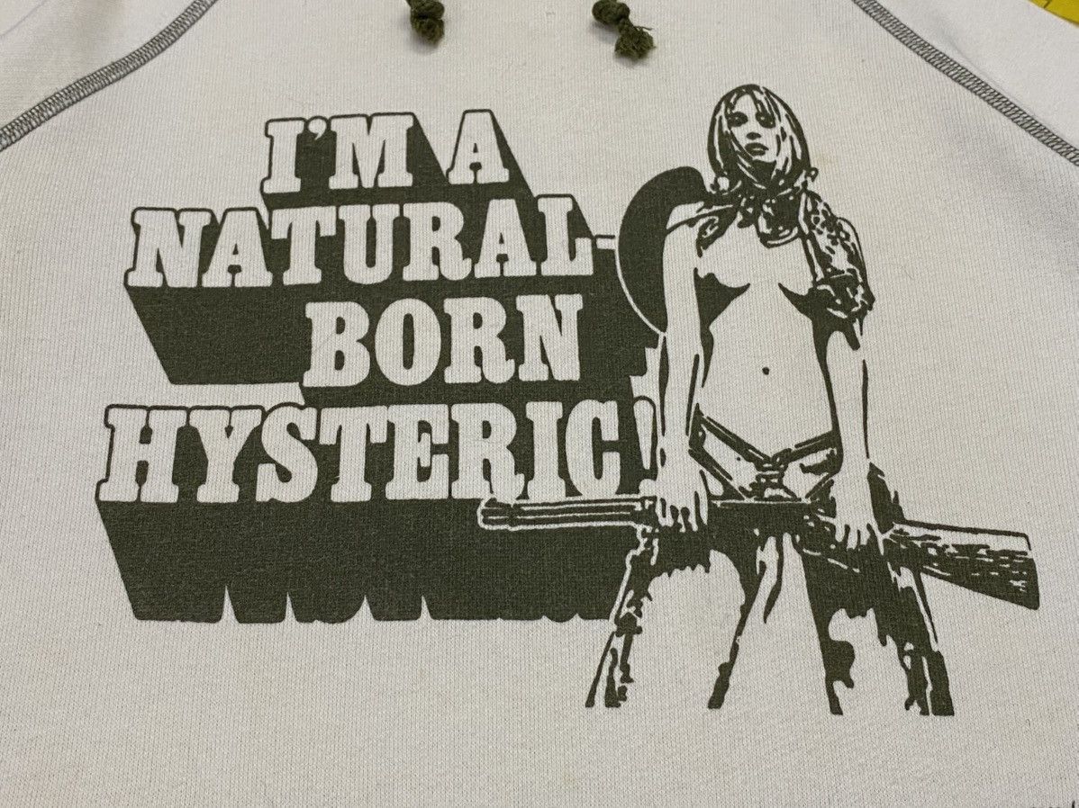 Hysteric Glamour × Japanese Brand Vintage Hysteric Glamour“I’M A NATURAL BORN HYSTERIC”Hoodie Size US M / EU 48-50 / 2 - 7 Thumbnail