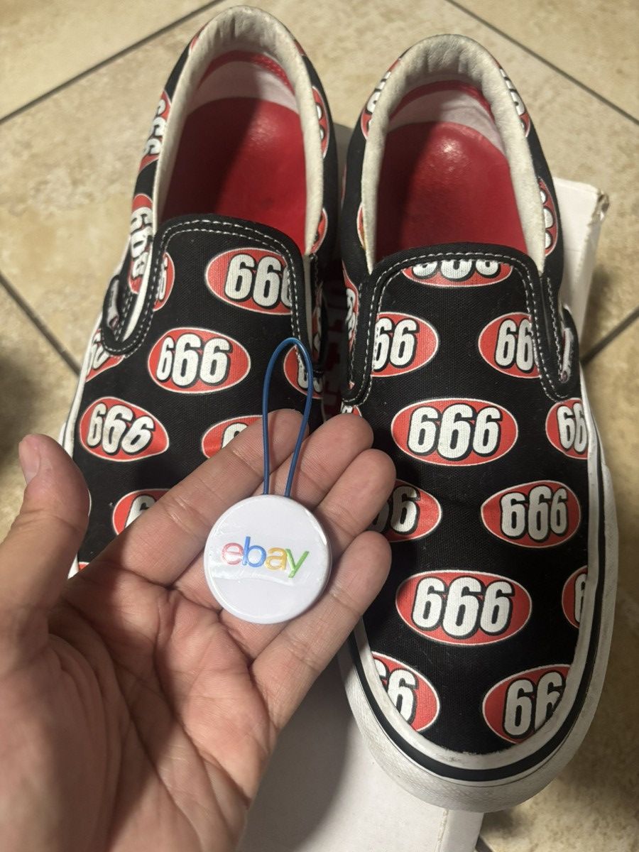 Supreme Supreme 666 Slip On Vans Size US 10 / EU 43 - 5 Thumbnail