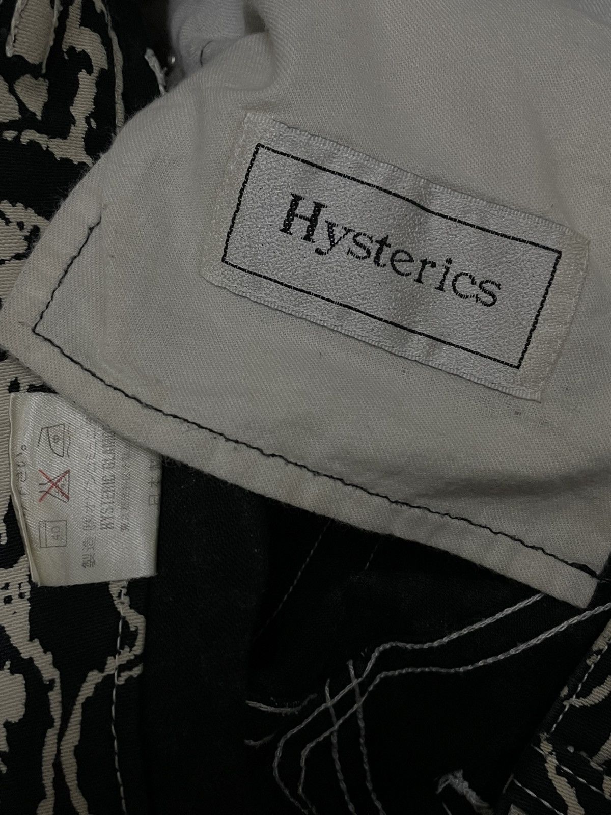 Hysteric Glamour VINTAGE HYSTERIC GLAMOUR FULLPRINT SKULL ICONIC PUNK PANT Size US 28 / EU 44 - 16 Thumbnail