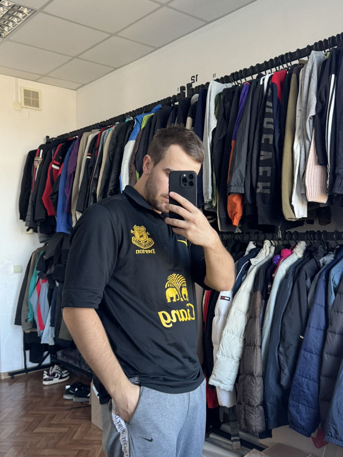 Nike × Vintage Nike Chang dri-fit jersey soccer tee Everton Size US L / EU 52-54 / 3 - 5 Thumbnail