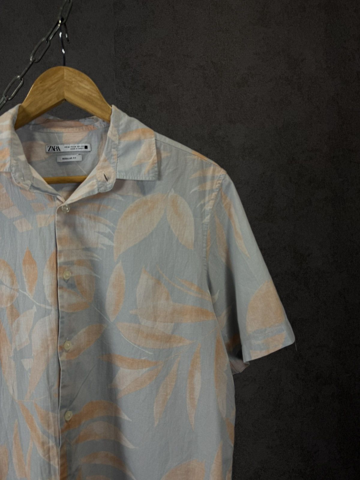 Zara Zara Man art Hawaiian shirt Size US M / EU 48-50 / 2 - 2 Thumbnail