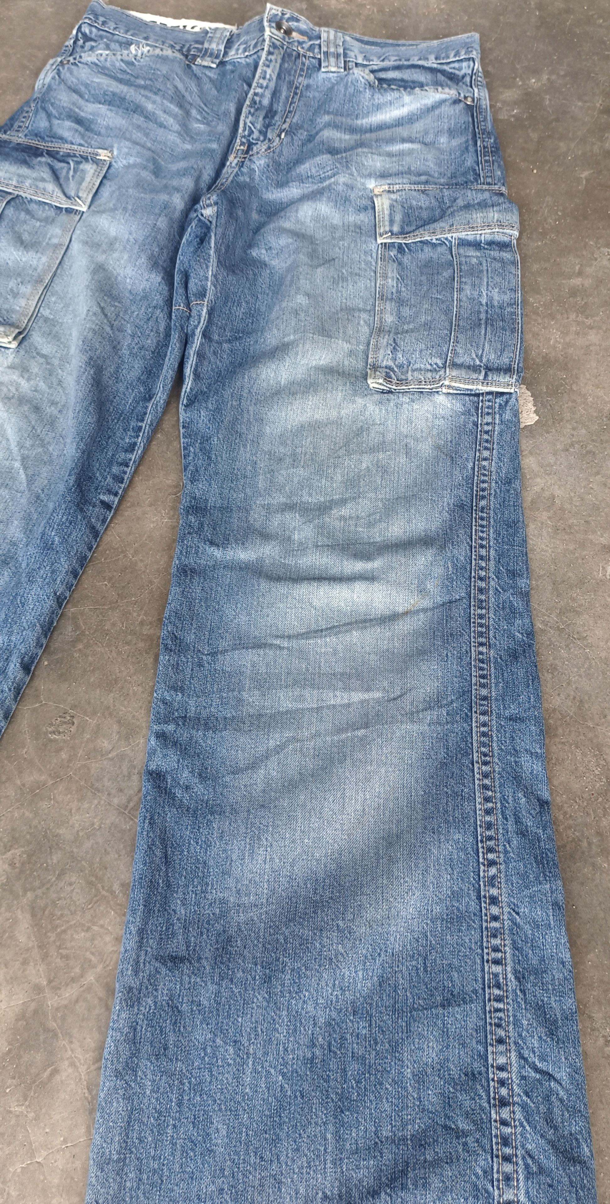 Gap Vintage🔥 GAP Bush Pants Baggies Jeans Size US 30 / EU 46 - 4 Thumbnail