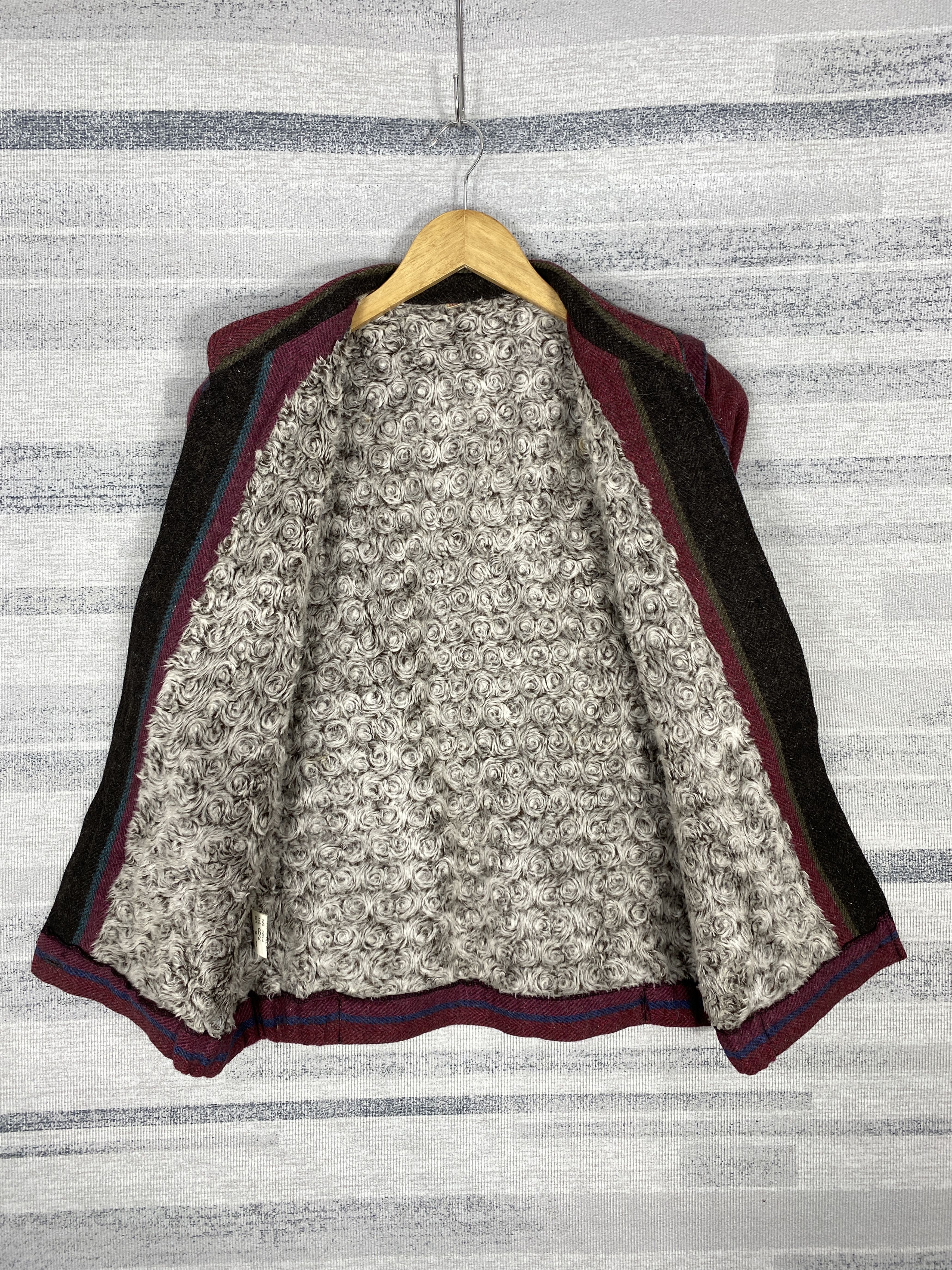 Japanese Brand Vintage Japanese Brand Wool Sherpa Lining Jacket Size US S / EU 44-46 / 1 - 7 Thumbnail
