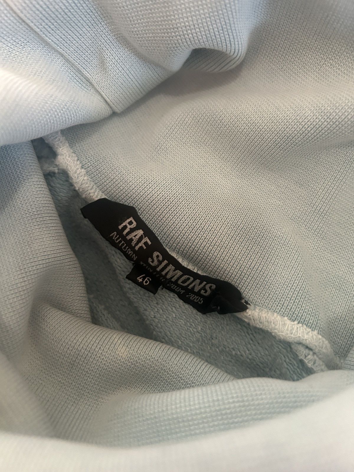 Raf Simons Raf Simons 04 Waves Turtleneck Hoodie (Runway) Size US S / EU 44-46 / 1 - 6 Thumbnail