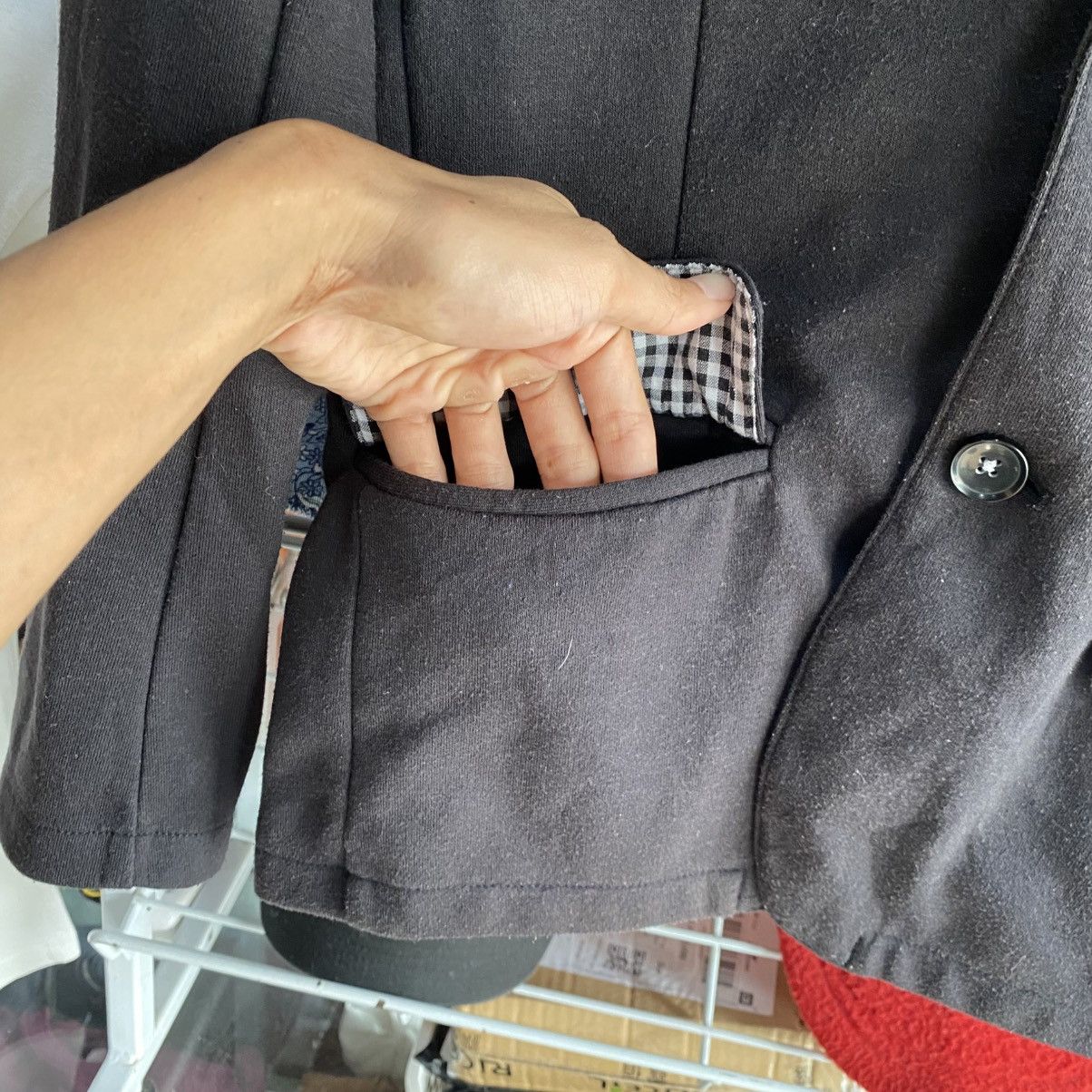 semanticdesign Semantic Design Blazer Black Size 40S - 7 Thumbnail