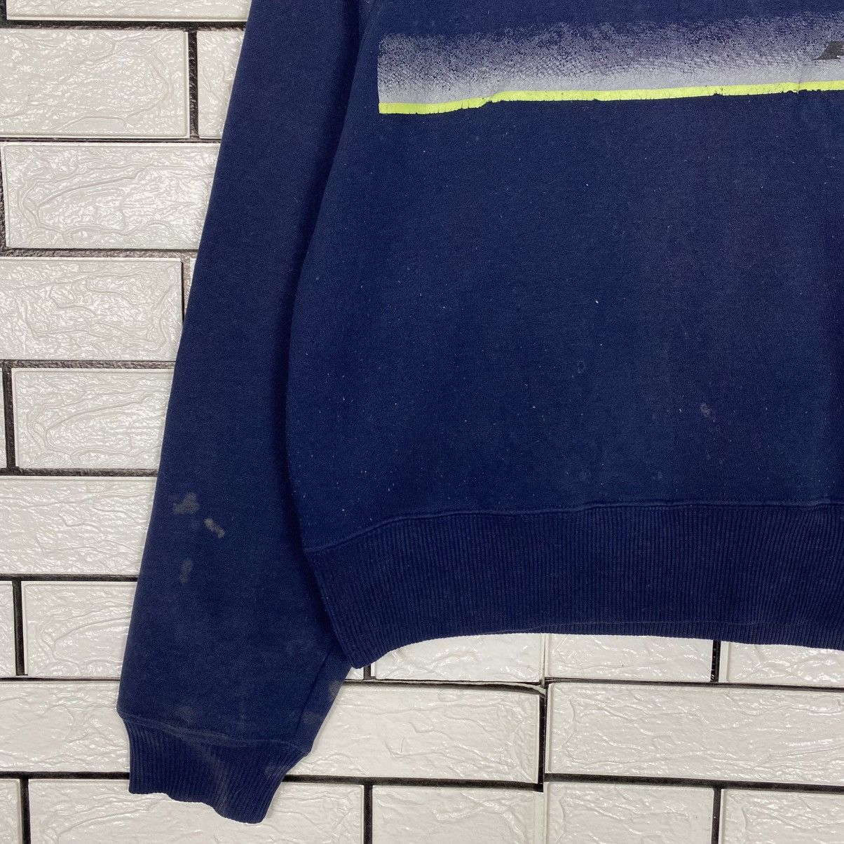 Japanese Brand Vintage Sweatshirt Piko Hawaii Big Logo Striped Size US M / EU 48-50 / 2 - 5 Thumbnail