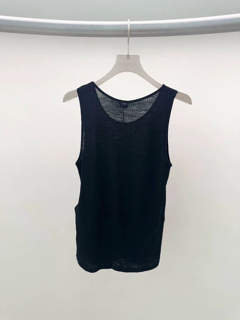 Saint Laurent Paris Saint Laurent Paris Black wool vest Size US L / EU 52-54 / 3 - 2 Thumbnail