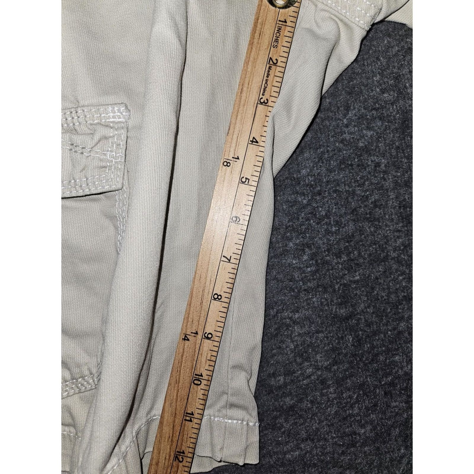 BKE BKE Cargo Shorts Mens 29 Beige Khaki Clyde Standard Fit Utility Pockets Casual Size US 29 - 6 Thumbnail