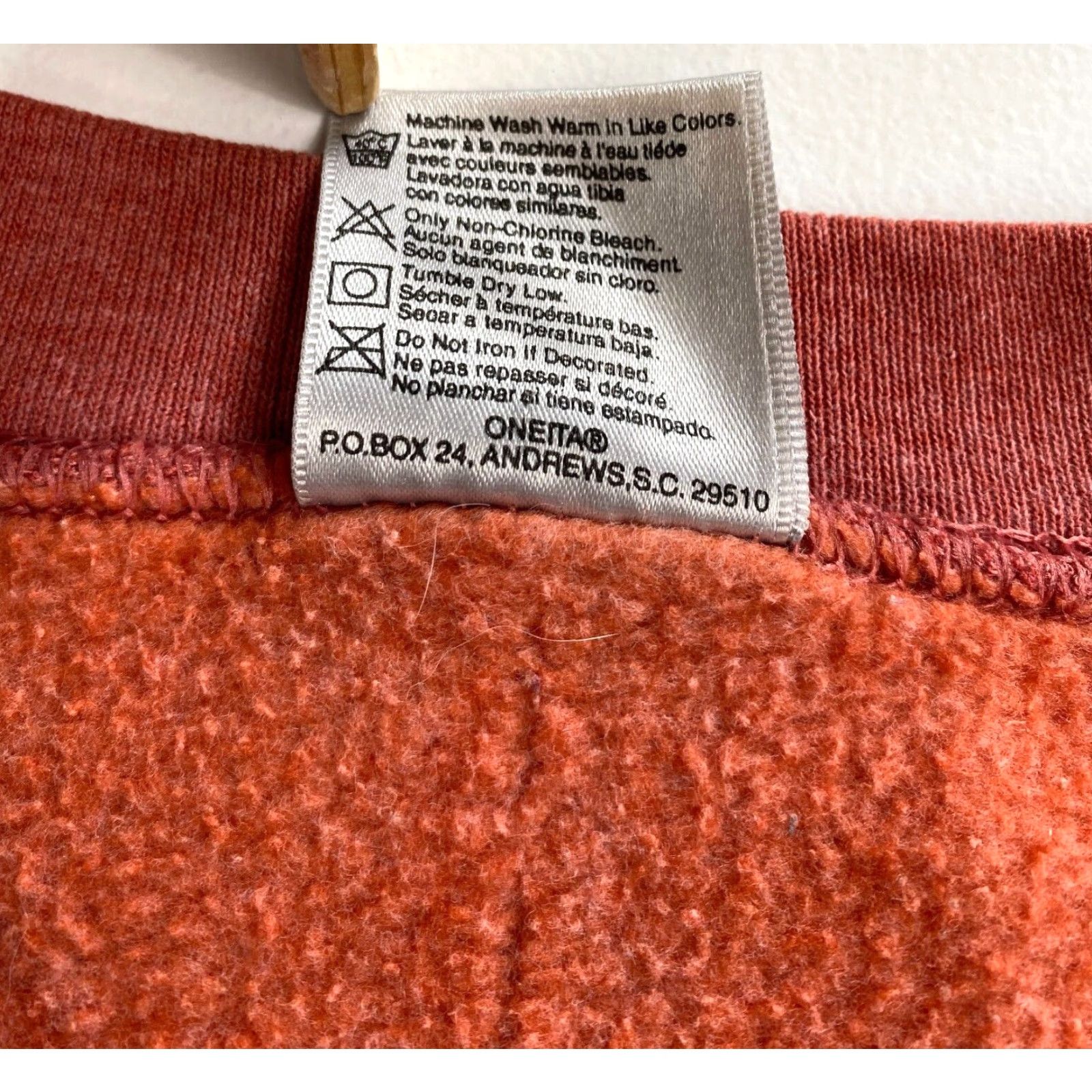 Vintage VINTAGE Oneita Sweatshirt Crewneck XL Coral 90s Steamboat Puff Print Power-Sweats Mens Pullover Graphic Print Size US XL / EU 56 / 4 - 7 Thumbnail