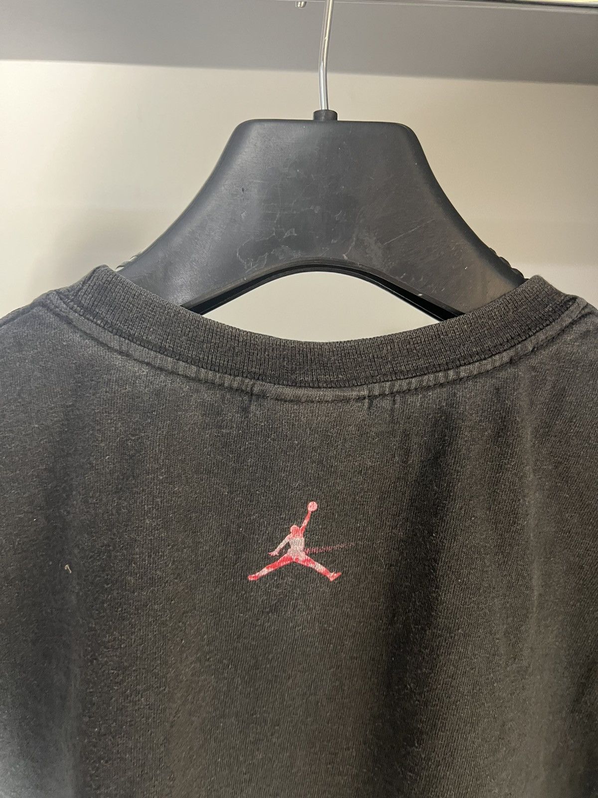 Jordan Brand × Vintage VERY RARE JORDAN BIG LOGO T-SHIRT RETRO JAPAN STYLE Y2K 90s Size US L / EU 52-54 / 3 - 9 Thumbnail