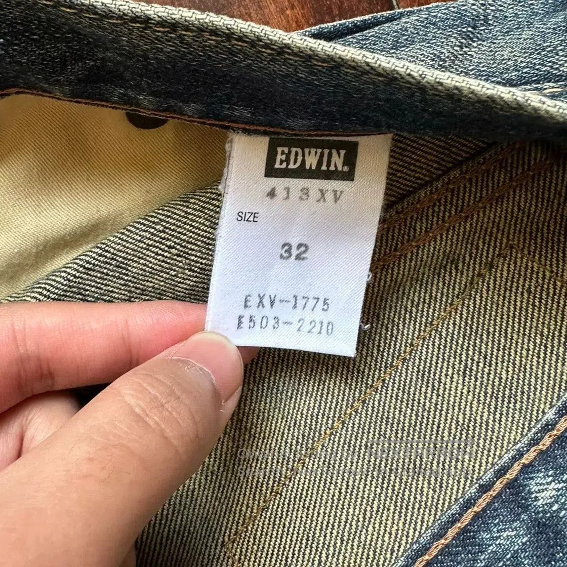 Vintage Vintage EDWIN Jeans. Size US 34 / EU 50 - 4 Thumbnail