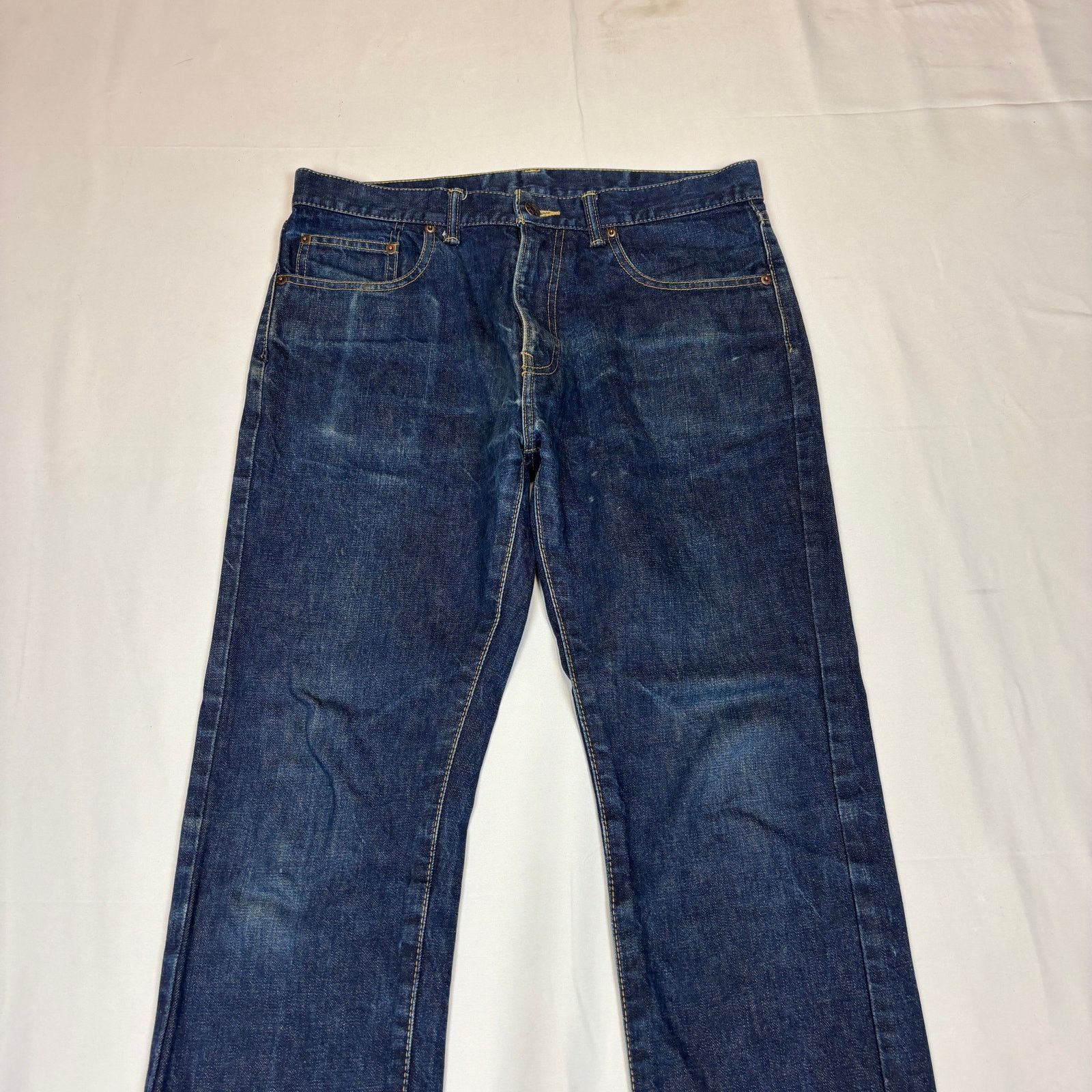 Noah Noah NYC Dark Wash Denim Jeans Men's 32x29 Made in Japan Size US 32 / EU 48 - 2 Thumbnail