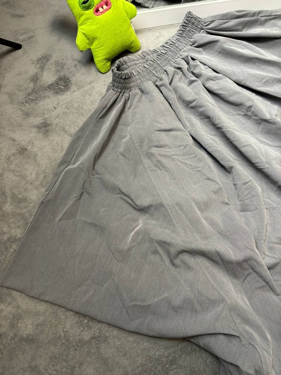 Japanese Brand × Vintage Vintage Aakasha Layered Skirt Pants Drop Crotch Sweat Jogger Size US 32 / EU 48 - 2 Thumbnail