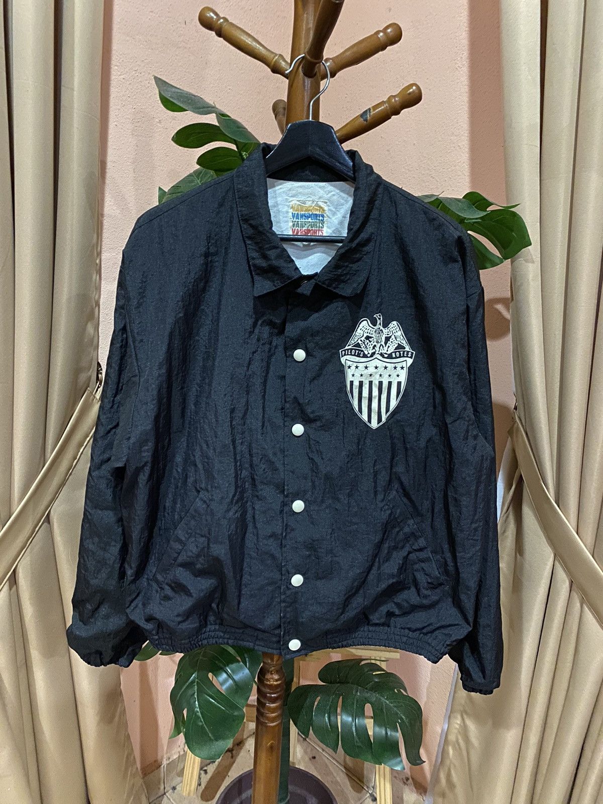 Van Vintage Vansports Varsity Jacket with Eagle Crest Size US M / EU 48-50 / 2 - 4 Thumbnail