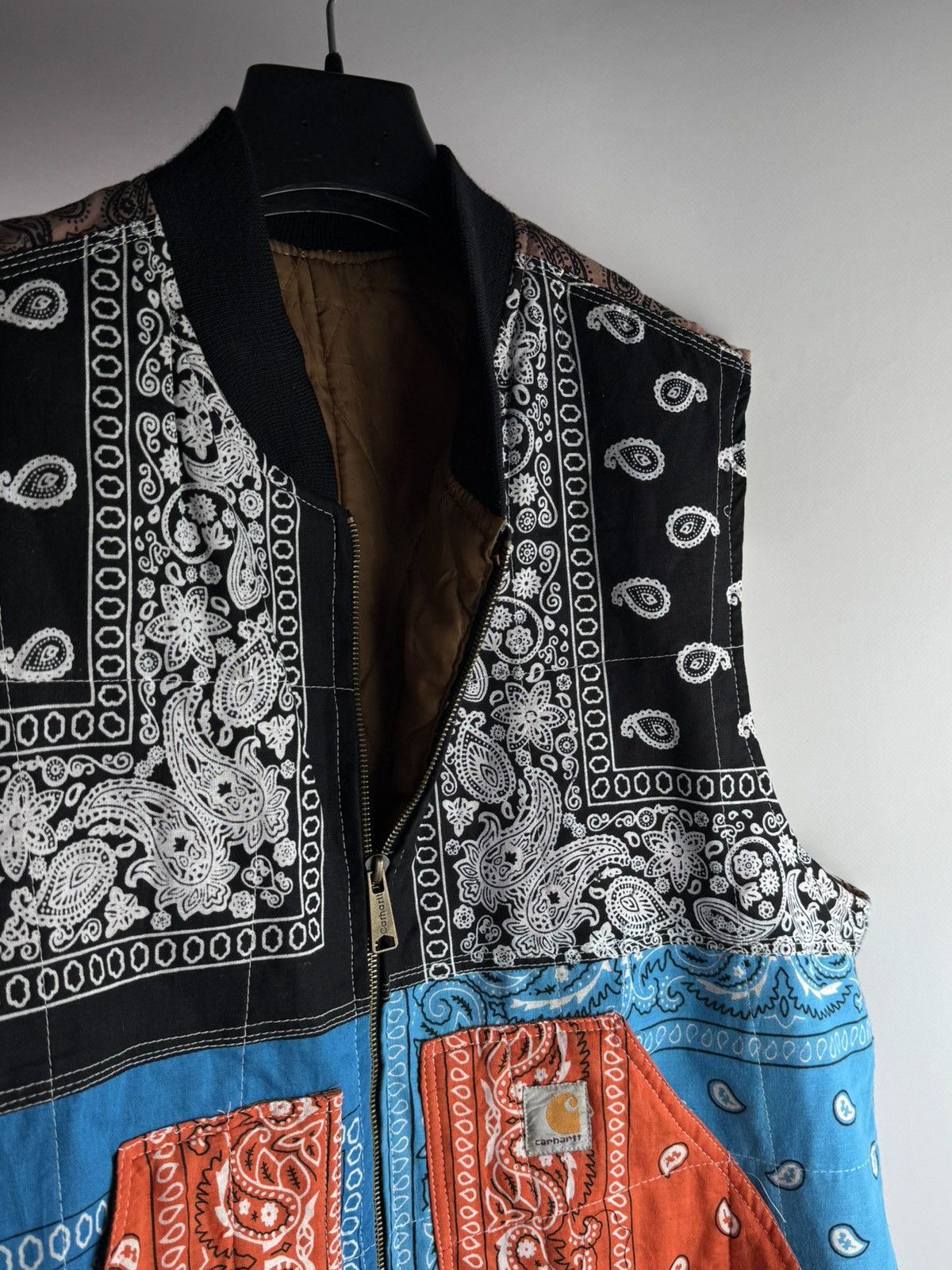 Carhartt Vintage Carhartt Bandana Work Vest Custom Size US M / EU 48-50 / 2 - 2 Thumbnail