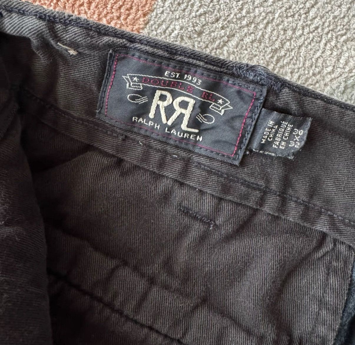 RRL Ralph Lauren RRL Ralph Lauren Double RL Indigo Corduroy Pants K22 Size US 30 / EU 46 - 8 Thumbnail