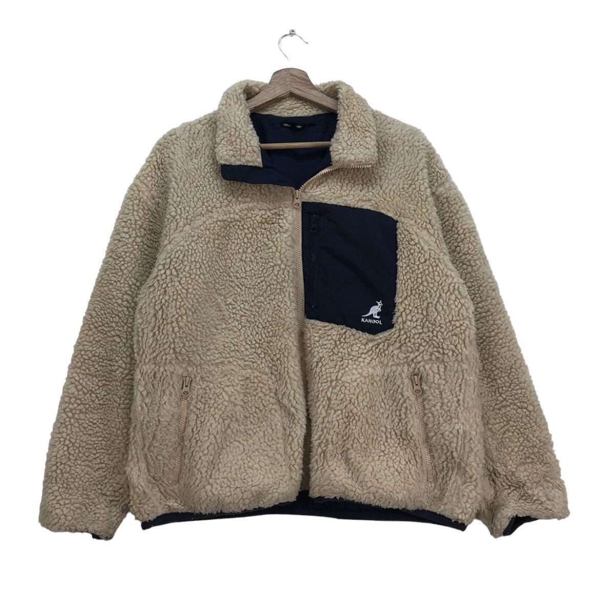Japanese Brand × Vintage Kangol Deep Pile Style Retro X Jacket Size L / US 10 / IT 46 - 1 Thumbnail