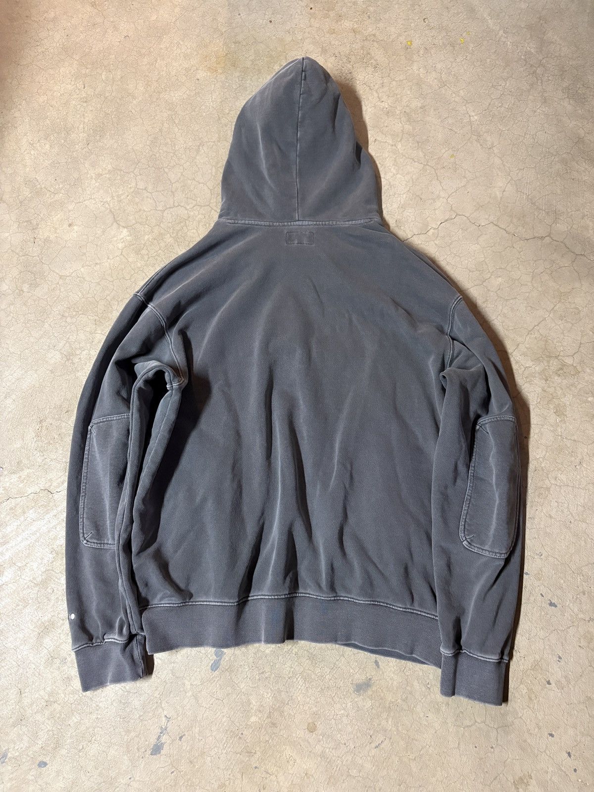 Other Markm Y2K Faded Black Gray Military Style Oversized Hoodie Size US L / EU 52-54 / 3 - 6 Thumbnail