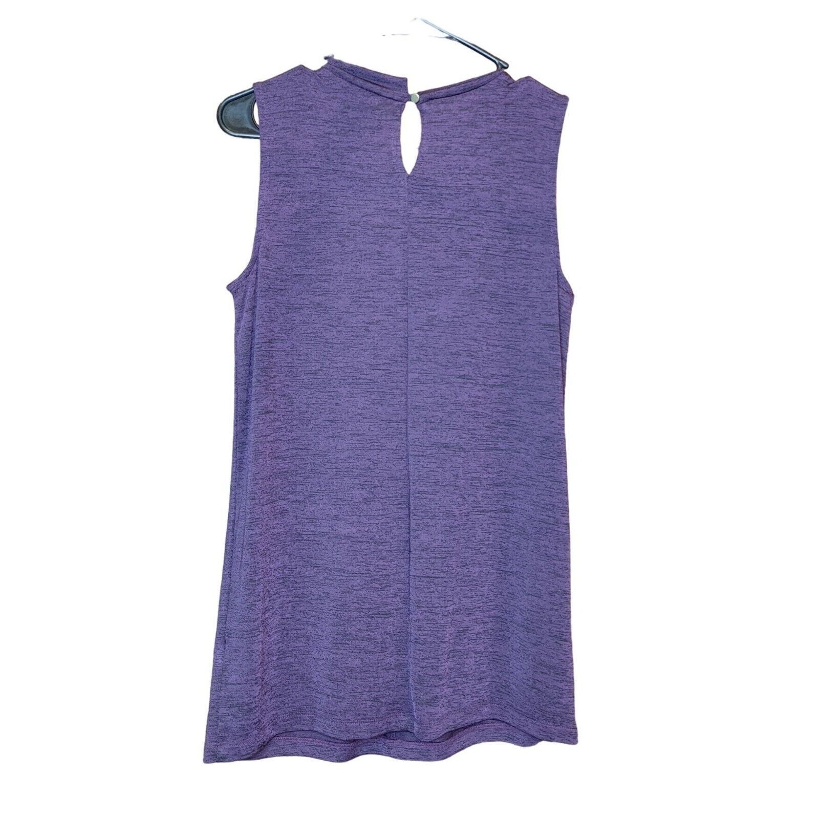 Other Liz Claiborne Career Purple Sleeveless Top Size ST Size S / US 4 / IT 40 - 2 Thumbnail