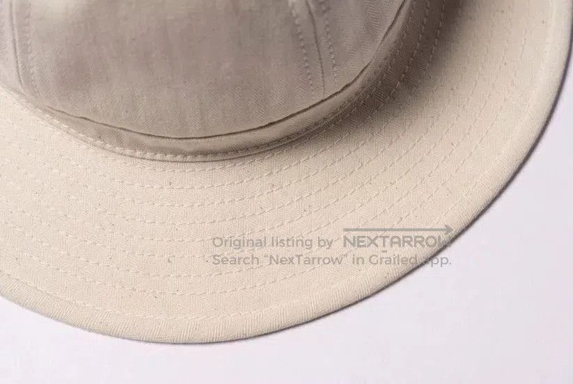 The Real McCoy's real mccoy's daisy bucket hat in off. Size ONE SIZE - 3 Thumbnail