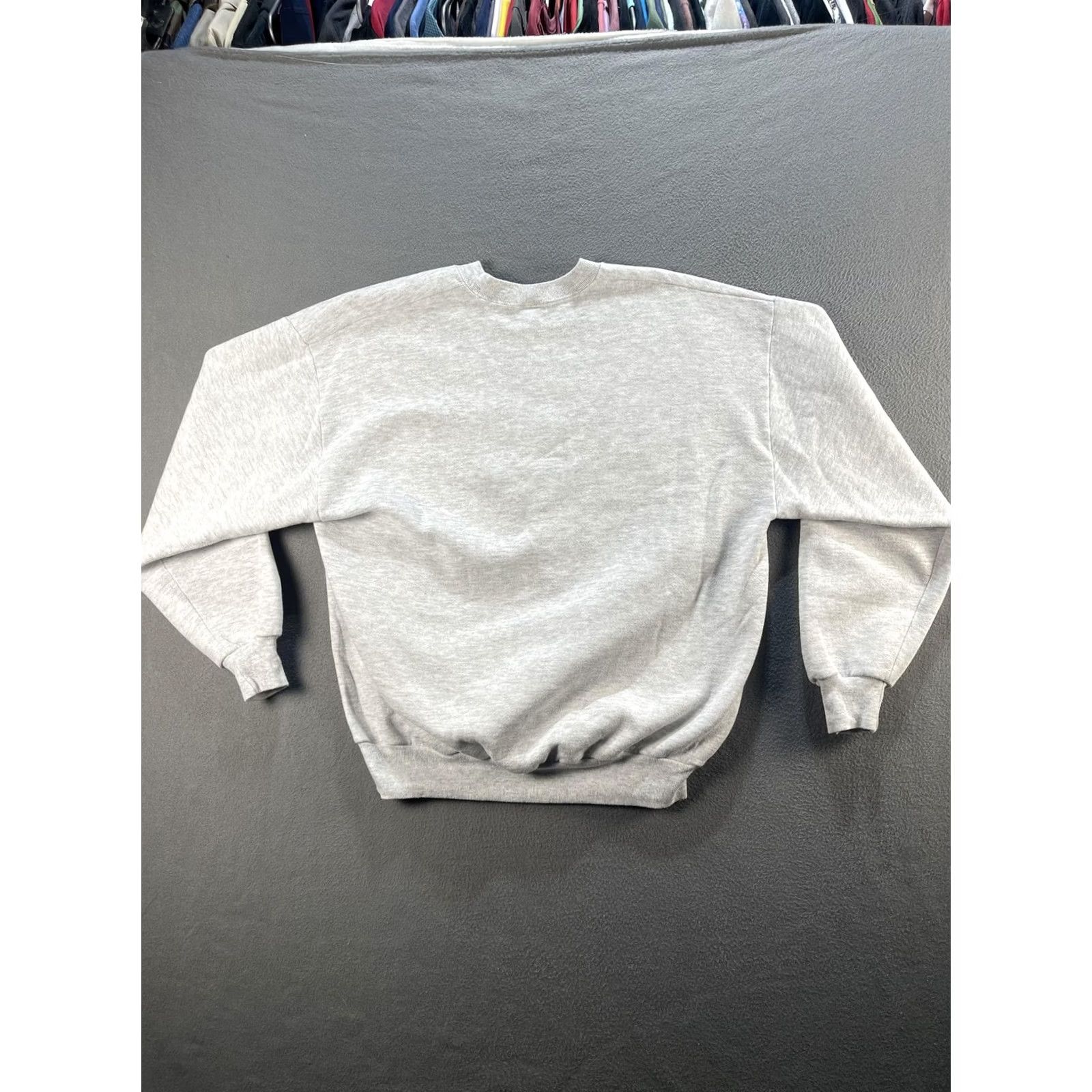Jerzees VINTAGE Jerzees Sweatshirt Womens XL Gray Bunny Carrot Easter Crewneck USA 90s Size XL / US 12-14 / IT 48-50 - 2 Thumbnail