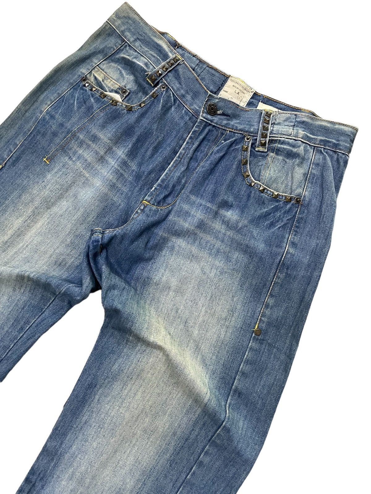 Hysteric Glamour × Taverniti Taverniti Baggy Loose Studded Jeans Size US 32 / EU 48 - 6 Thumbnail