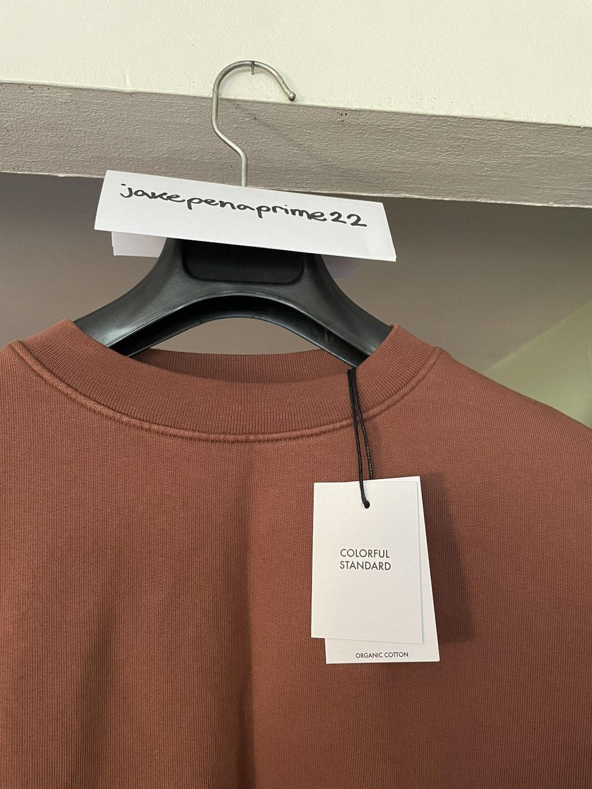Colorful Standard Colorful Standard Oversized Sweatshirt Cinnamon Size US XS / EU 42 / 0 - 2 Thumbnail