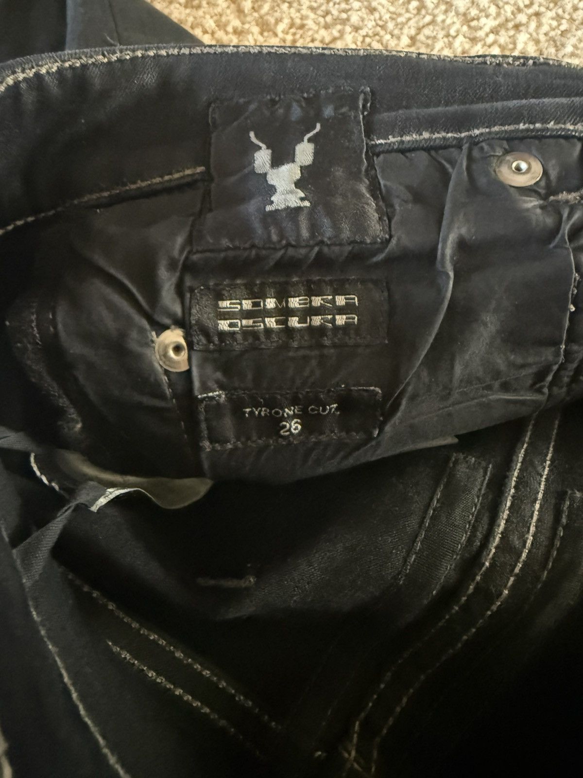 Rick Owens Rick Owens Tyrone Denim Size US 26 / EU 42 - 3 Thumbnail