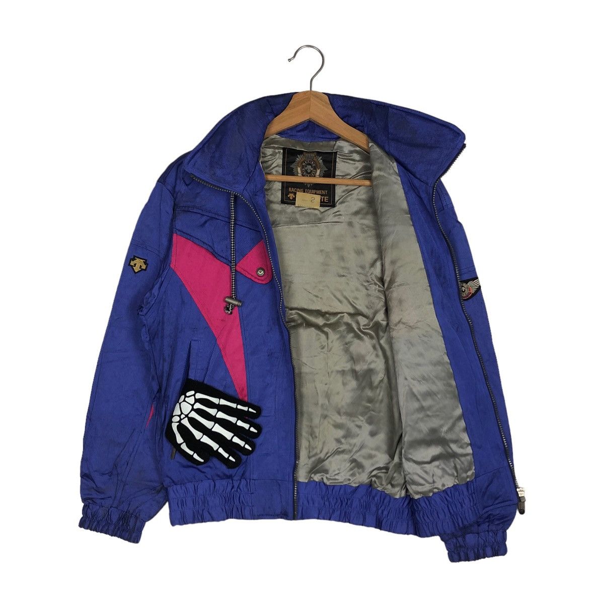 Japanese Brand VINTAGE CROPPED SKI JACKET DESCENTE RACING EQUIPMENT JAPAN Size US S / EU 44-46 / 1 - 8 Thumbnail