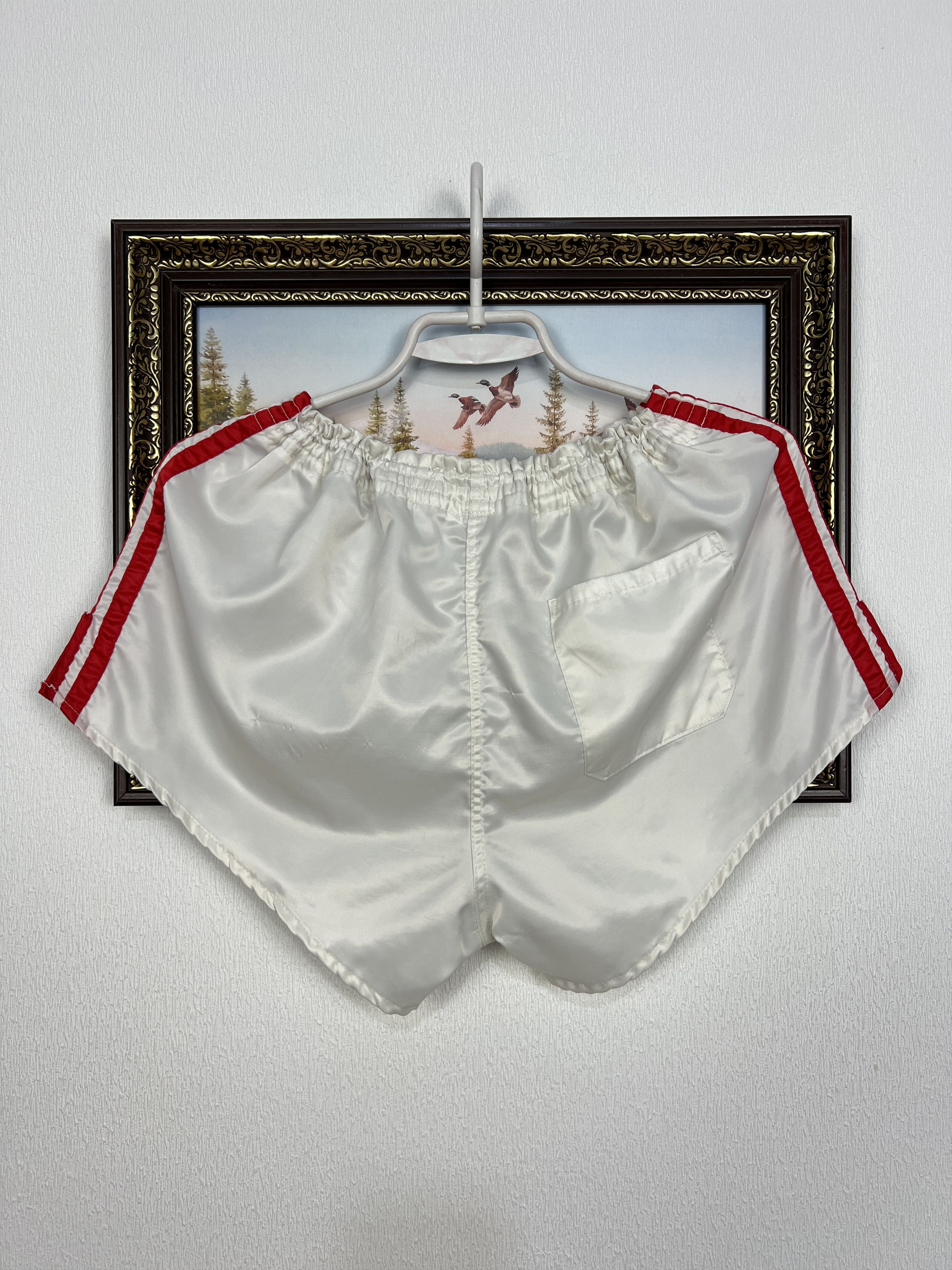 Adidas Vintage 90's West Germany Nylon Shorts Run Athletic L Size US 34 / EU 50 - 10 Thumbnail