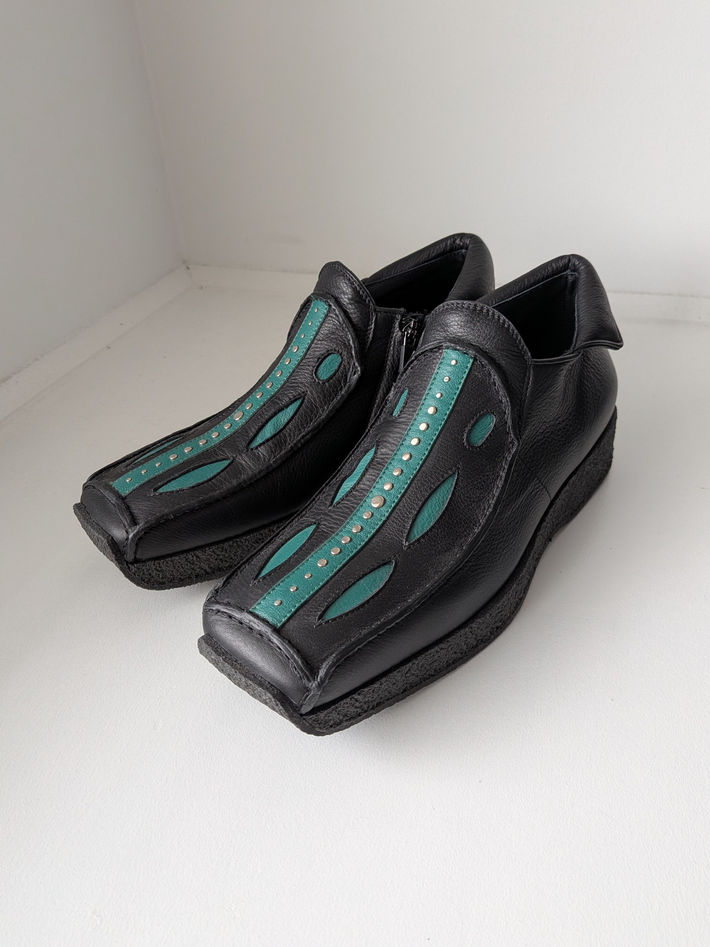 Kiko Kostadinov kiko kostadinov rino wrinkled slip on | Grailed
