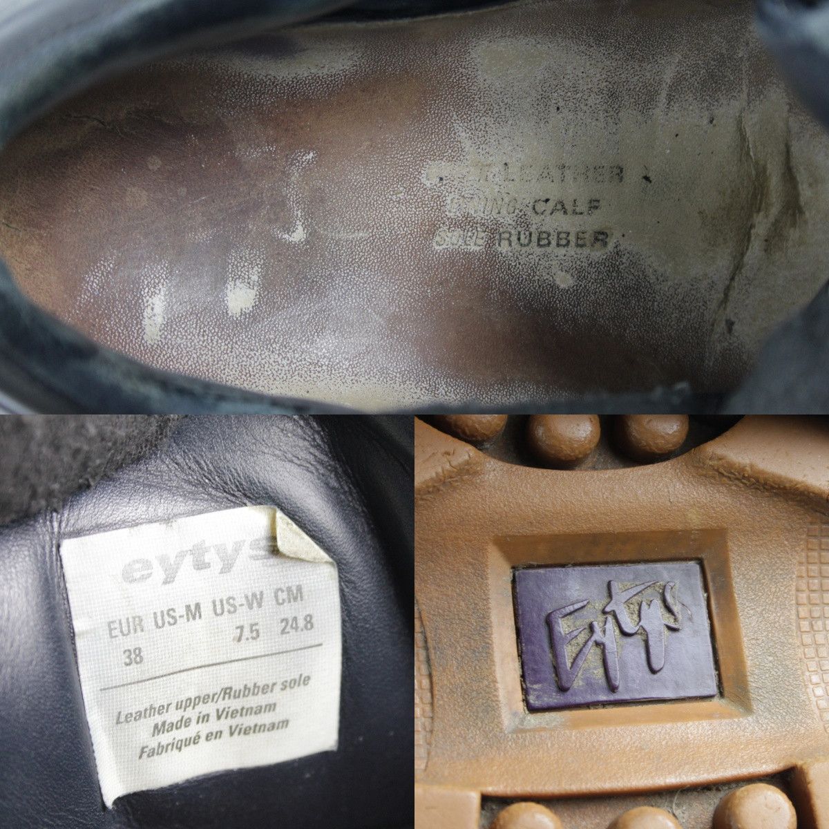 Eytys Angel Y2K Massive Oversize Platform Boots Size US 7.5 / IT 37.5 - 16 Thumbnail