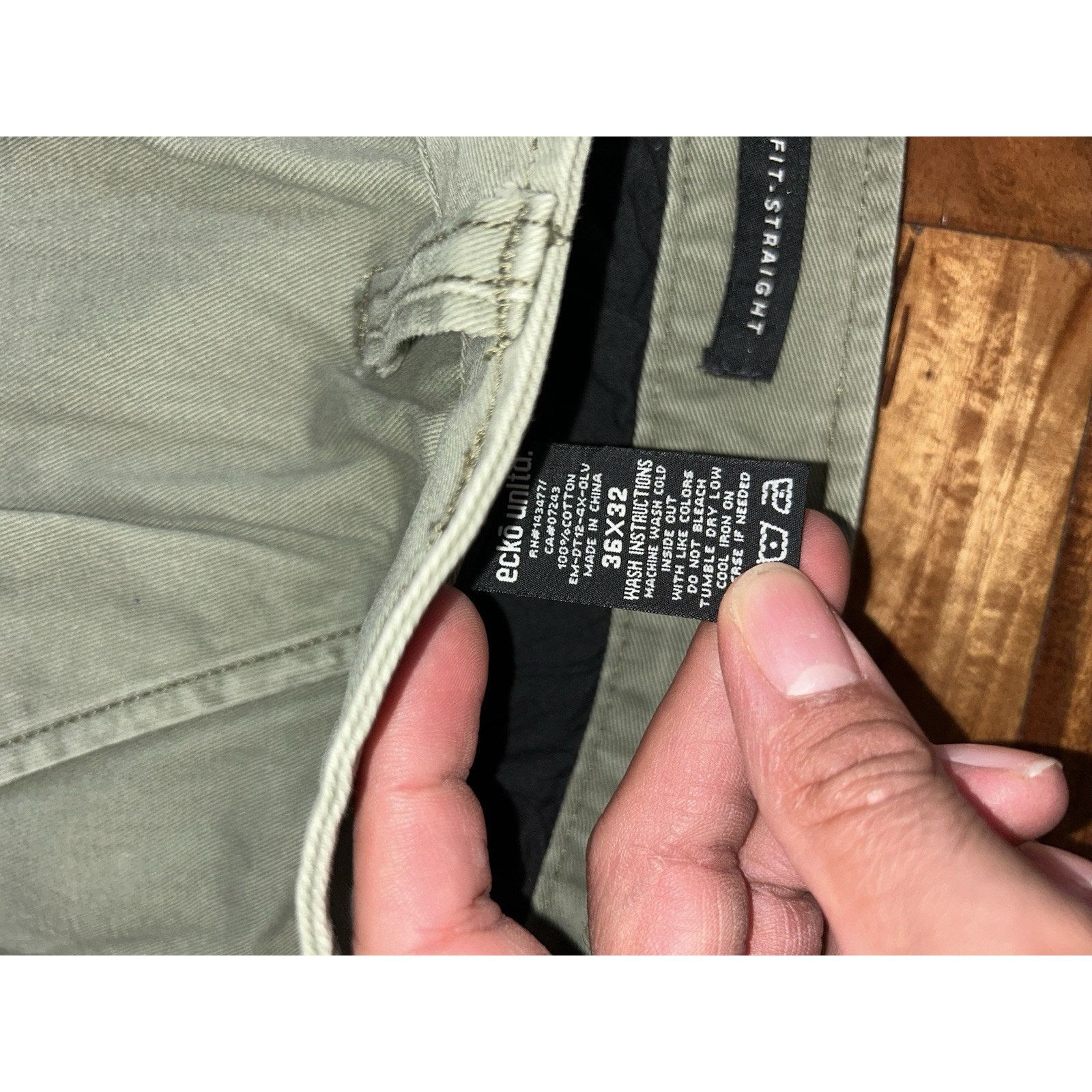 Ecko Unltd. Y2K Ecko Unltd Carpenter straight Leg Cargo Pants Size US 36 / EU 52 - 6 Thumbnail