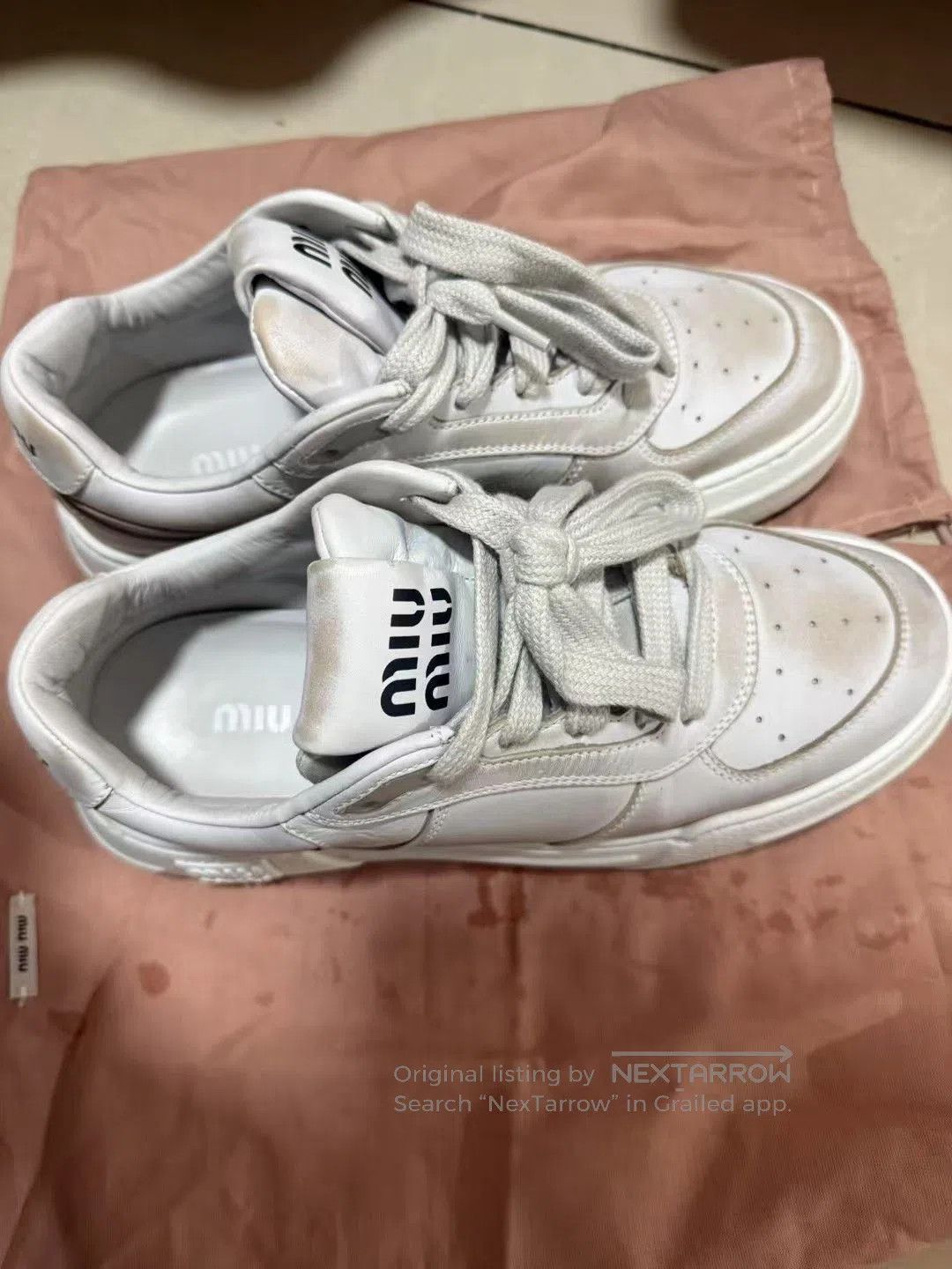 Miu Miu Miu Miu Dirty Shoes. Size US 5.5 / IT 35.5 - 3 Thumbnail