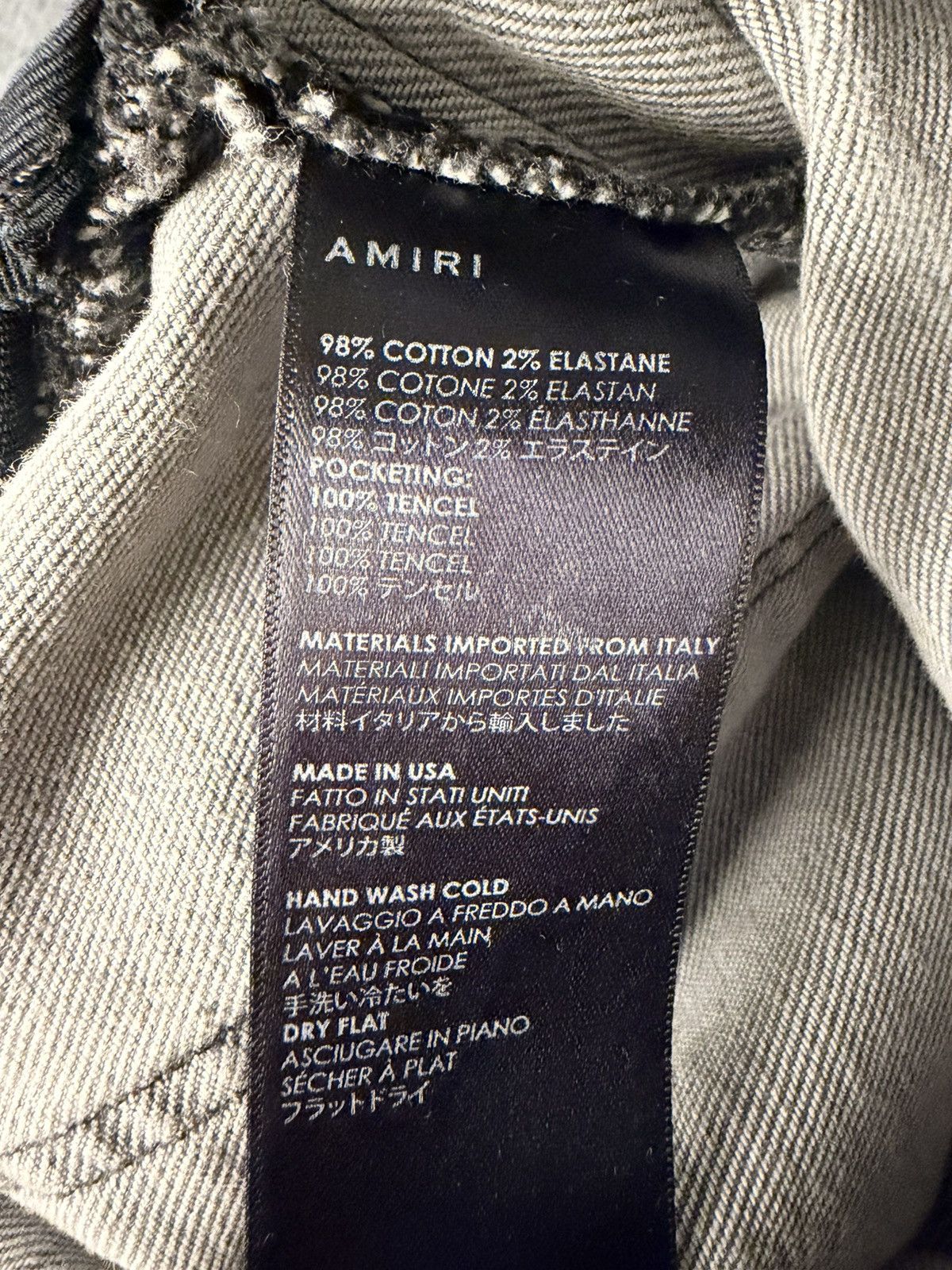 Amiri Amiri Size US 34 / EU 50 - 3 Thumbnail