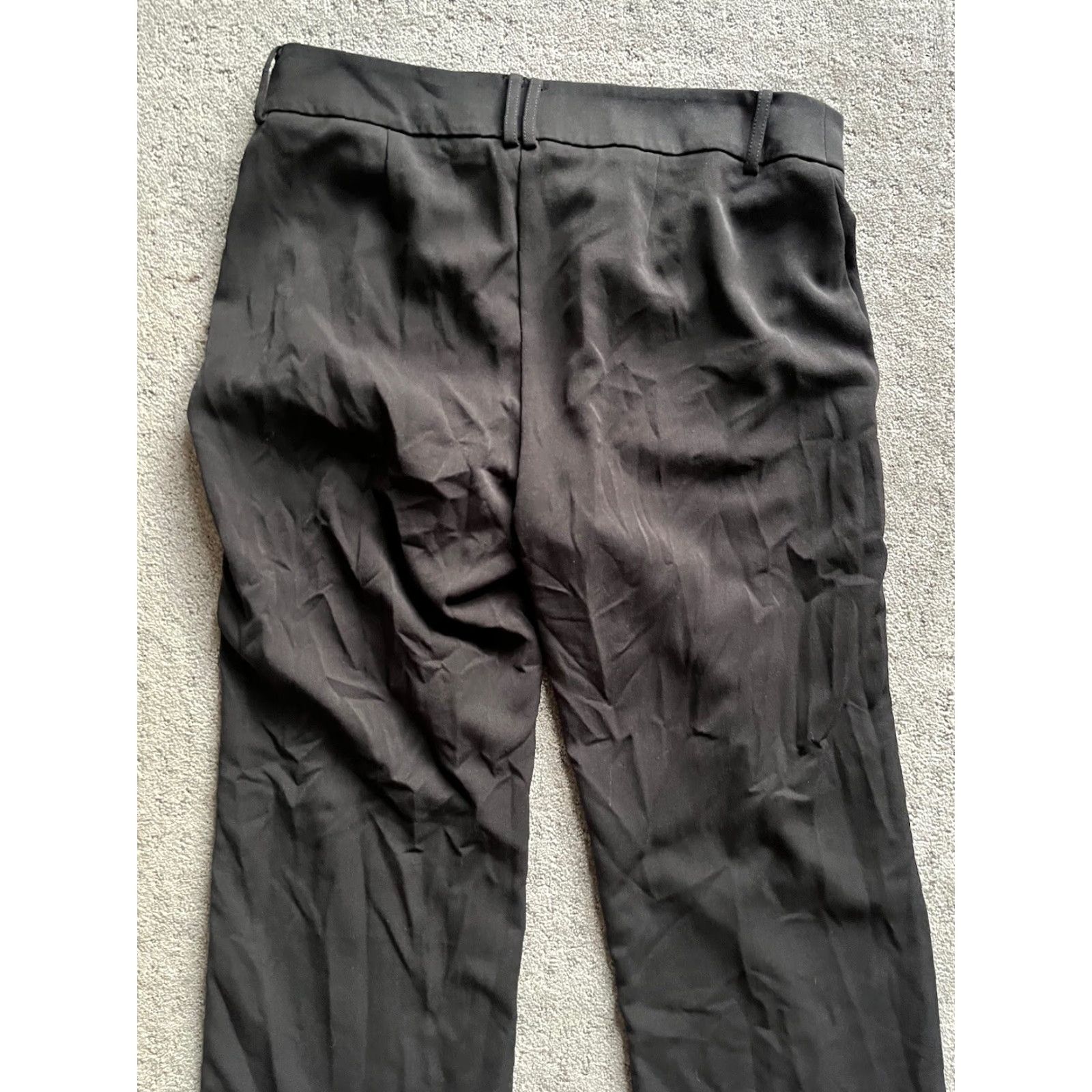 Gloria Vanderbilt Gloria Vanderbilt By Gloria Vanderbilt Dress Pants Size 14 Black Solid Size 36" / US 14 / IT 50 - 4 Thumbnail