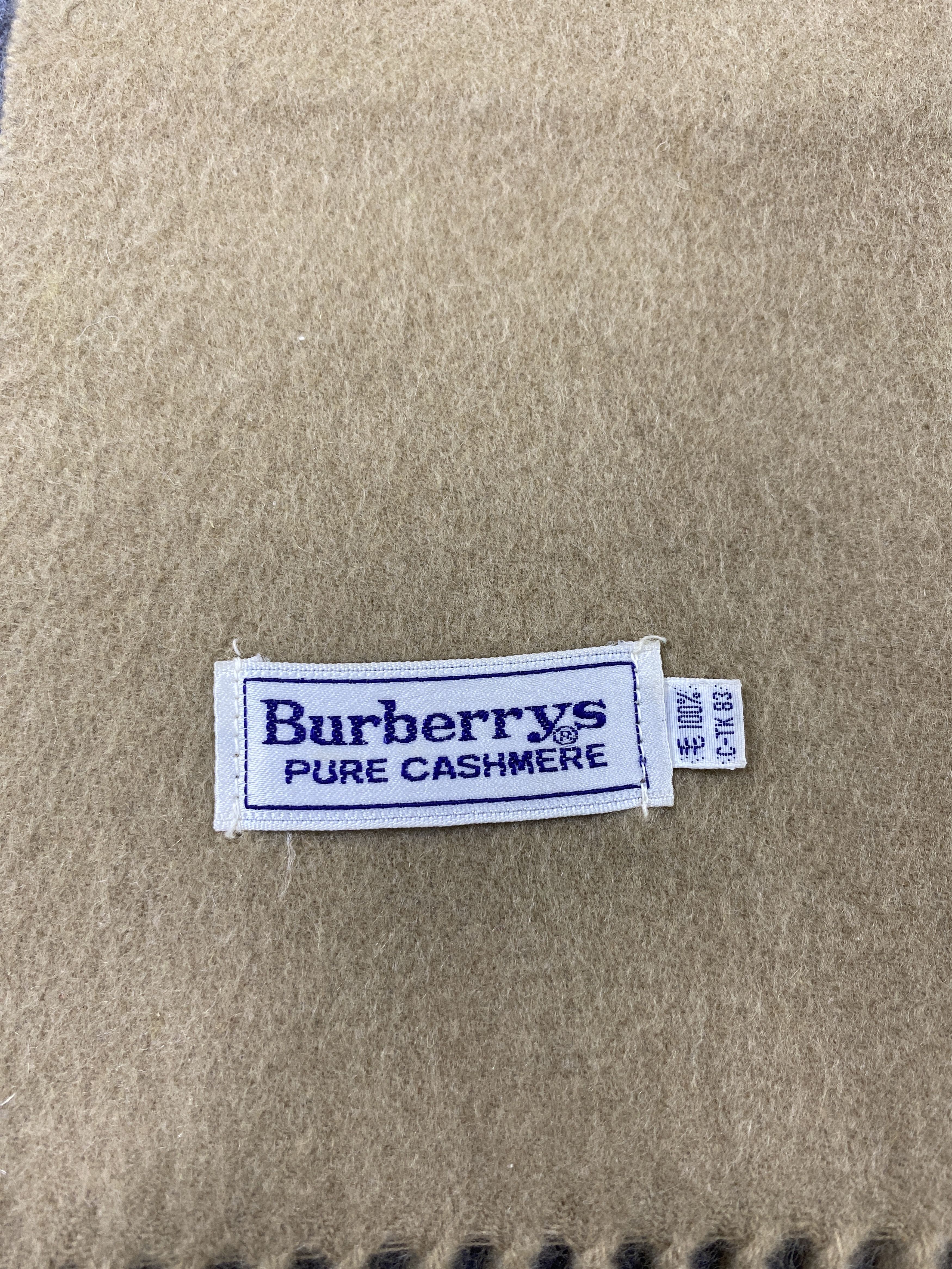 Burberry Vintage Burberry Scarf/Muffler/Neckwear -T1070 Size ONE SIZE - 6 Thumbnail