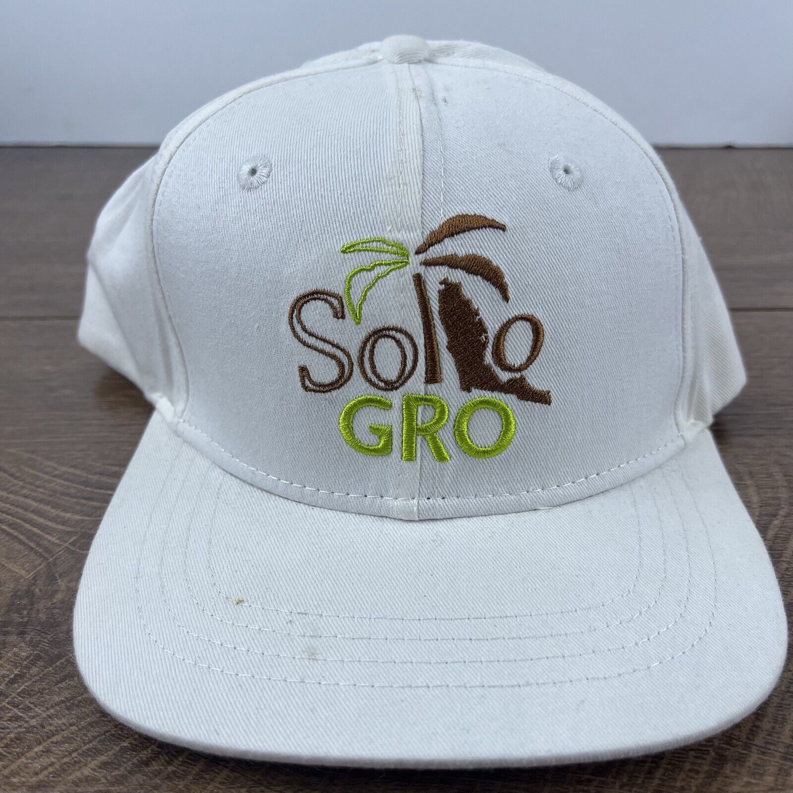 Other Solo Florida Gro Hat Snapback Hat White Adjustable Hat Adult Size ONE SIZE - 4 Thumbnail