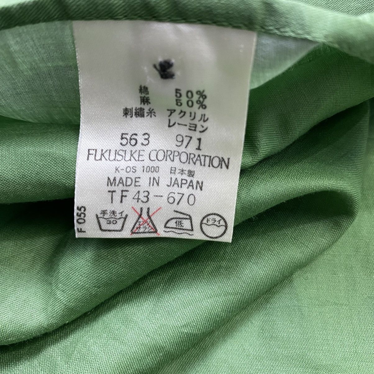 Lancel Lancel Paris logo pocket button shirt green hermes prada Size US L / EU 52-54 / 3 - 9 Thumbnail