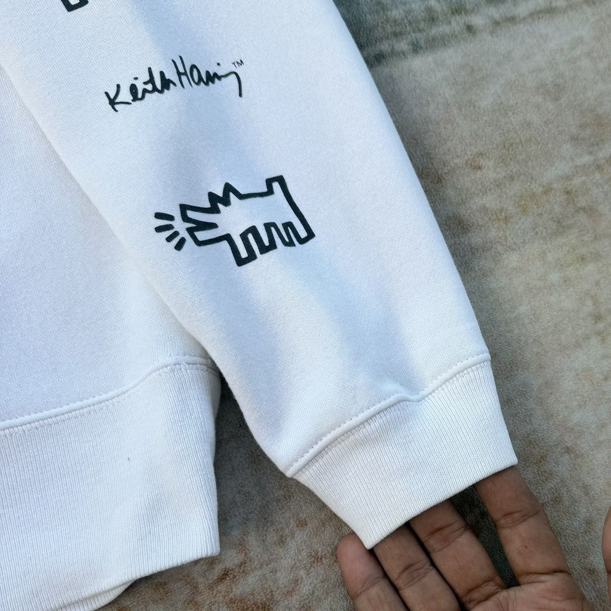 Thrasher Thrasher Magazine x Keith Haring Hoodie White Graphic Size US S / EU 44-46 / 1 - 10 Thumbnail