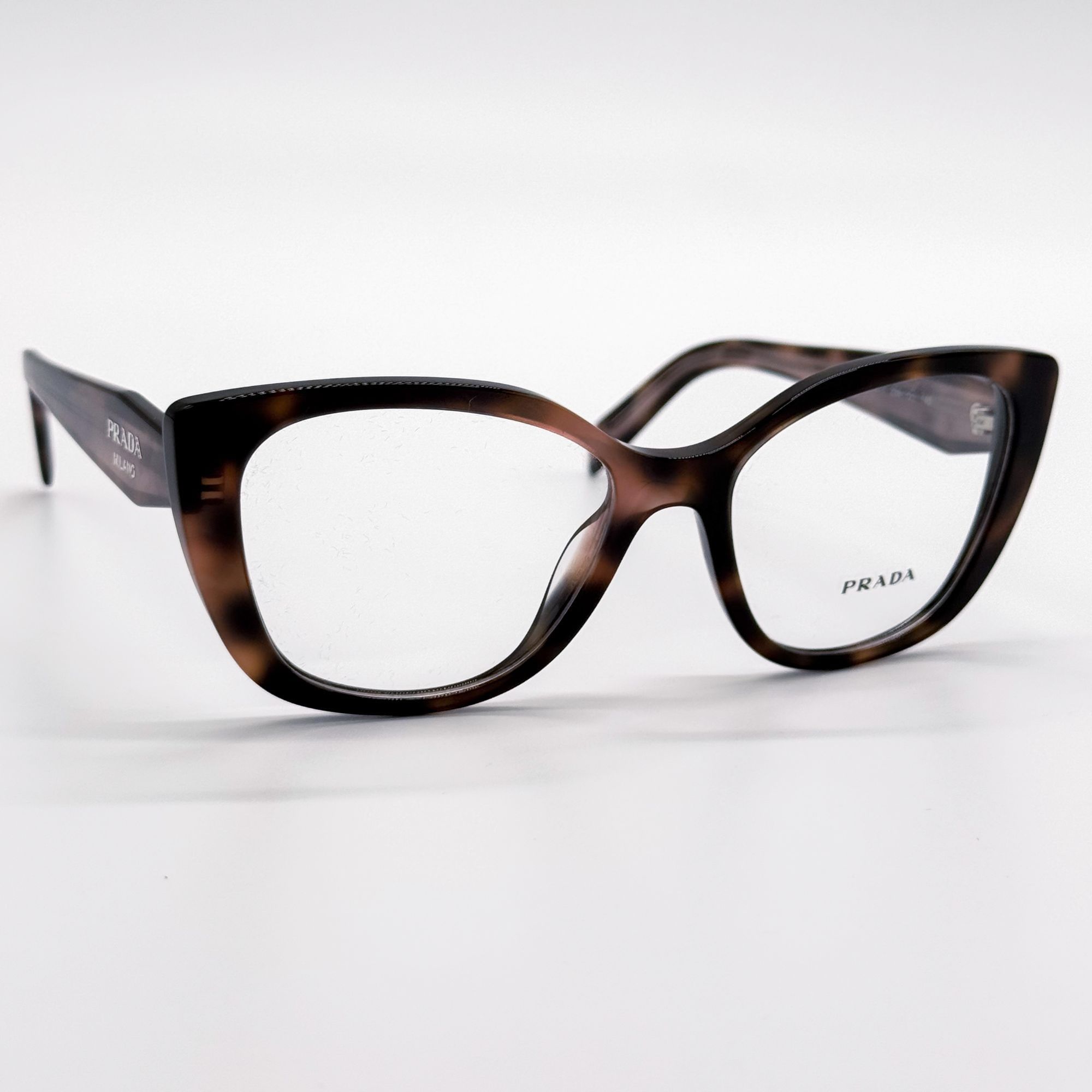Prada NEW PRADA EYEGLASSES PRB04V 23A1O1 HAVANA WOMEN PR B04V 23A1 Size ONE SIZE - 4 Thumbnail