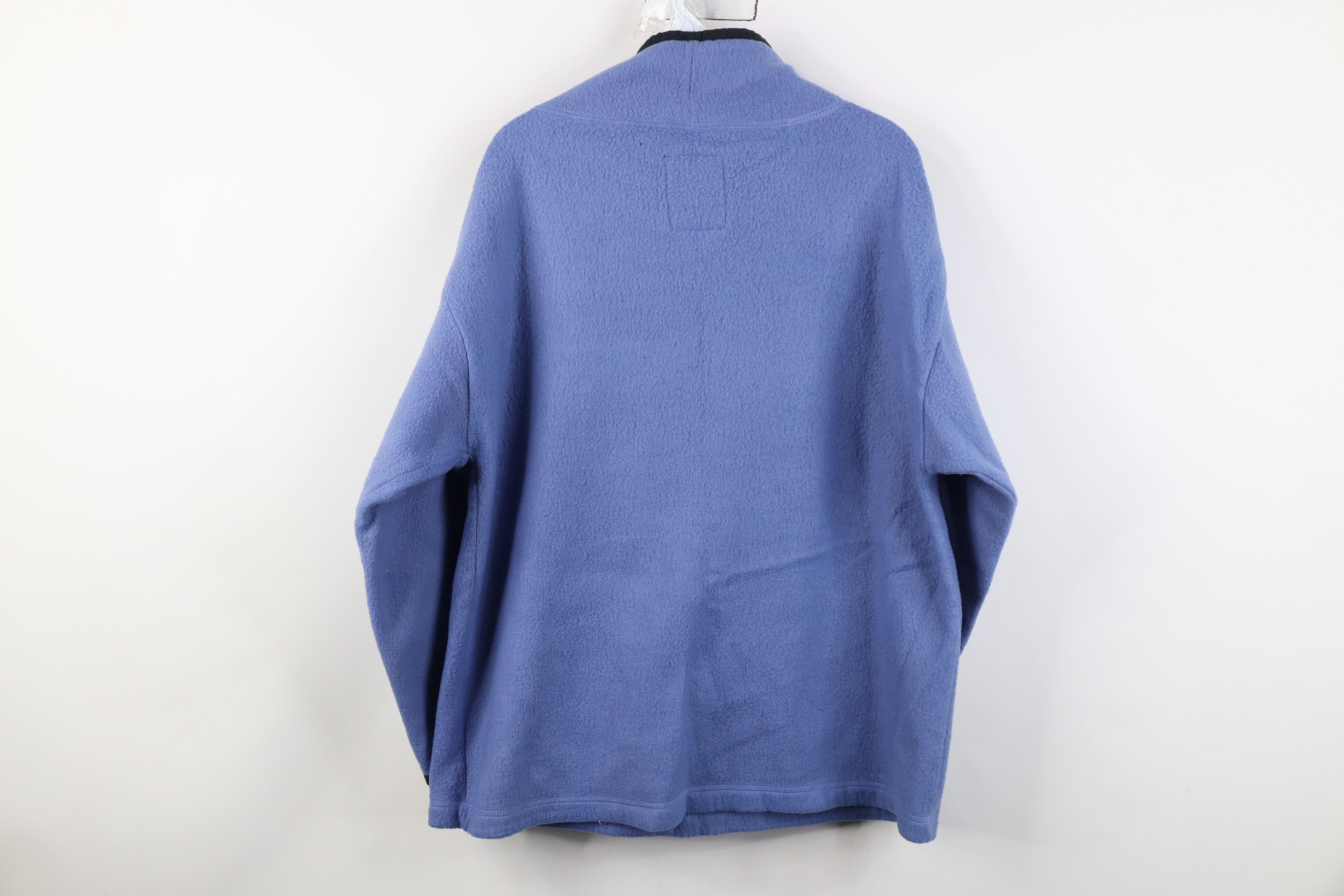 Vintage Vintage 90s Pro Spirit Babydoll Fleece Mock Neck Sweater Size M / US 6-8 / IT 42-44 - 12 Thumbnail