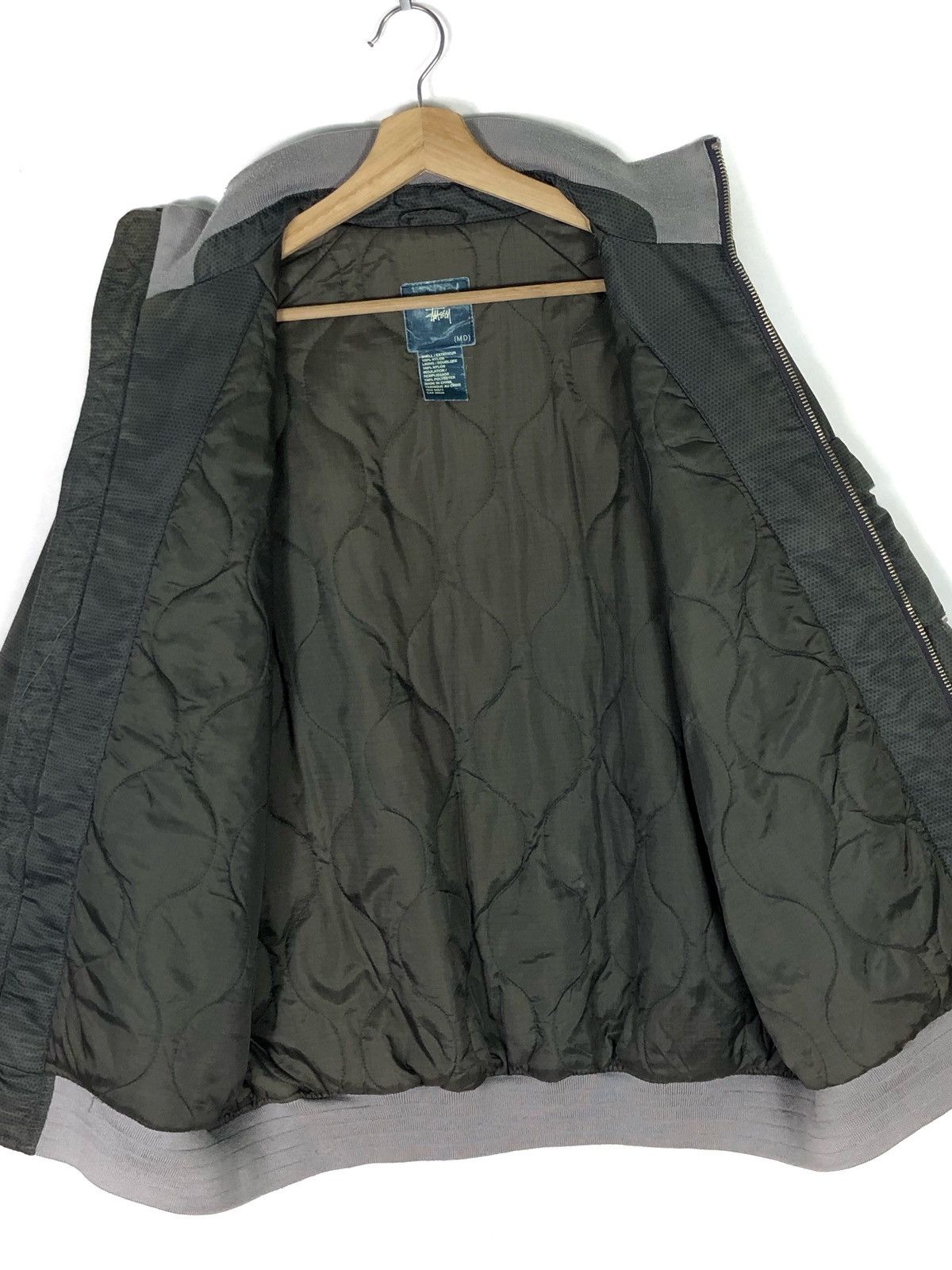 DuPont RARE🔥VINTAGE STUSSY X DUPONT STEALTH CAMO BOMBER JACKET Size US L / EU 52-54 / 3 - 14 Thumbnail