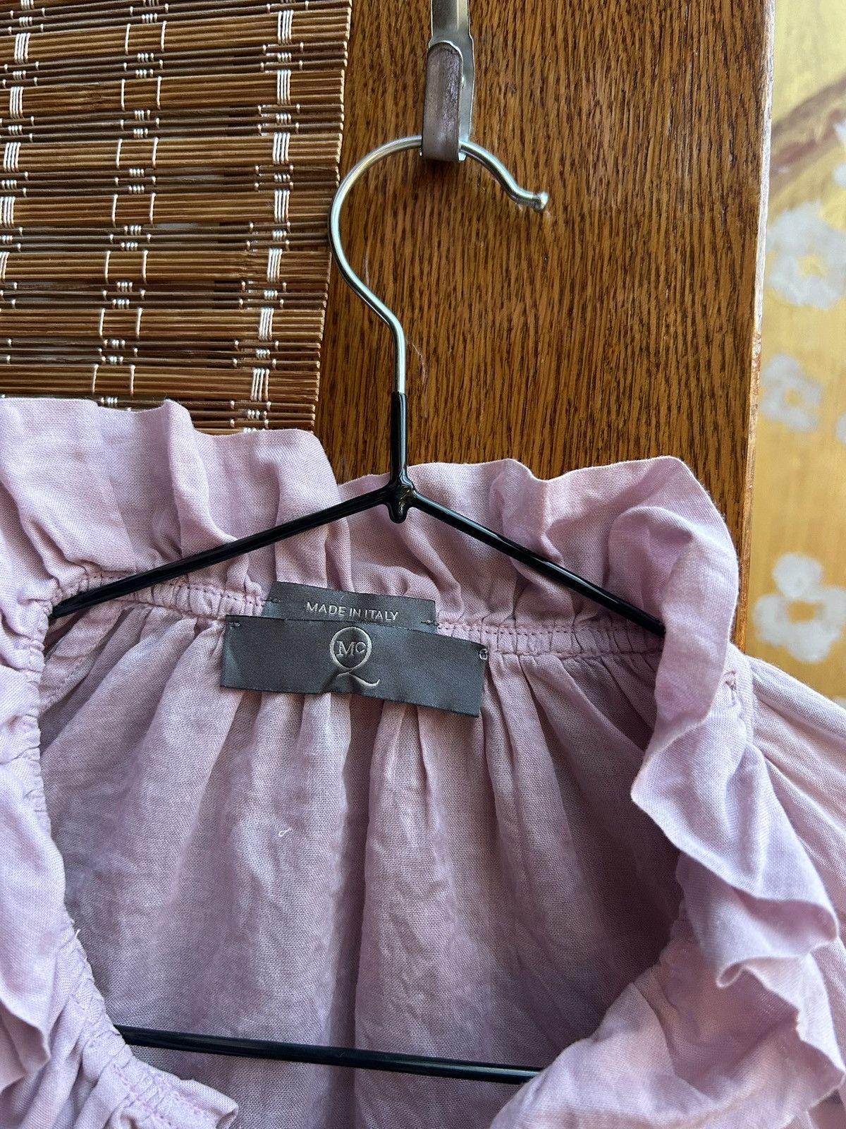 McQ Alexander McQueen McQ Alexander McQueen Ruffle Collar Shirt Made In Italy Size S / US 4 / IT 40 - 5 Thumbnail