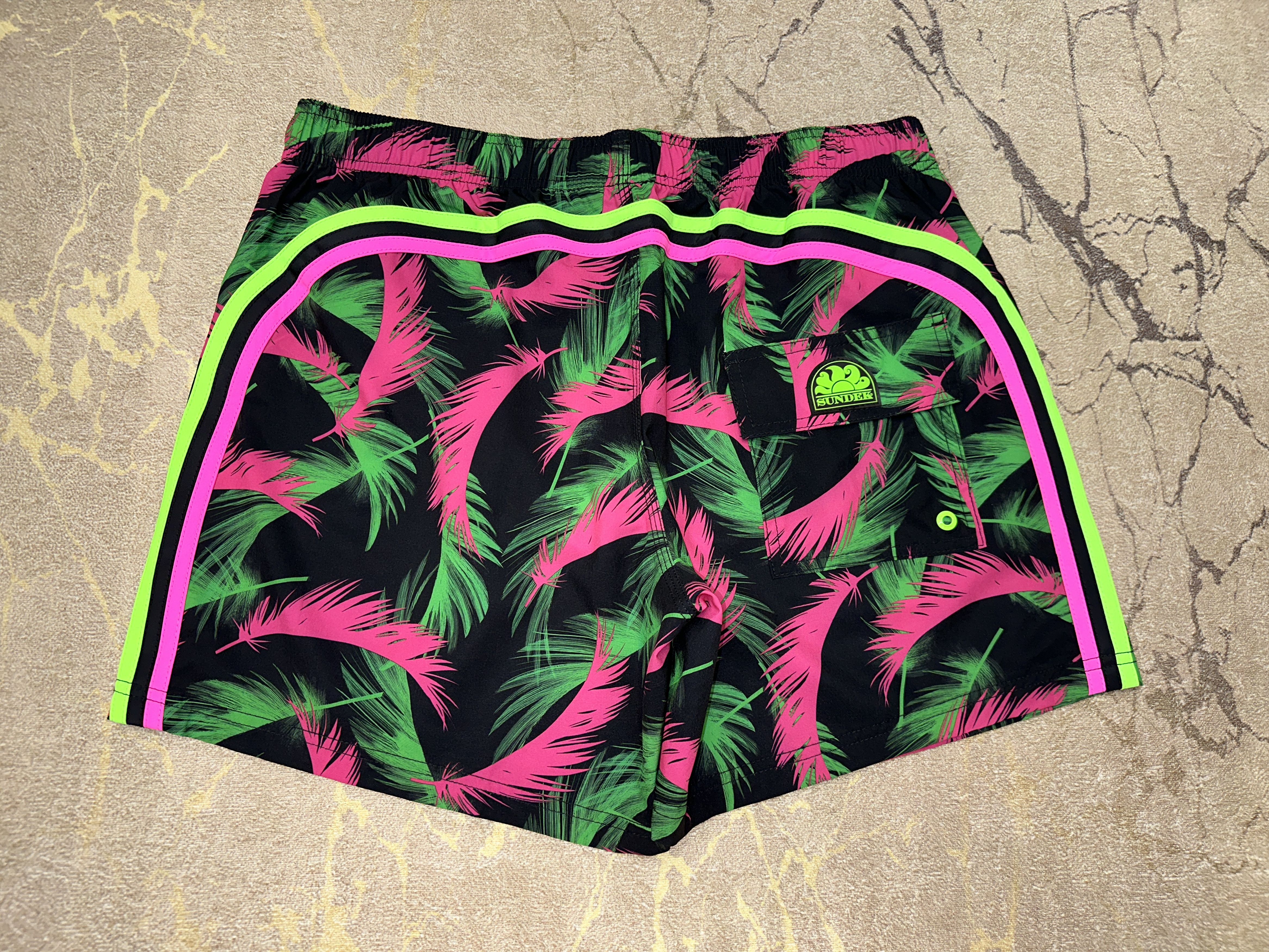 Sundek 2025 Palm Sundek XL Beach Board Shorts Trunks Bath Size XL Size US 38 / EU 54 - 1 Thumbnail