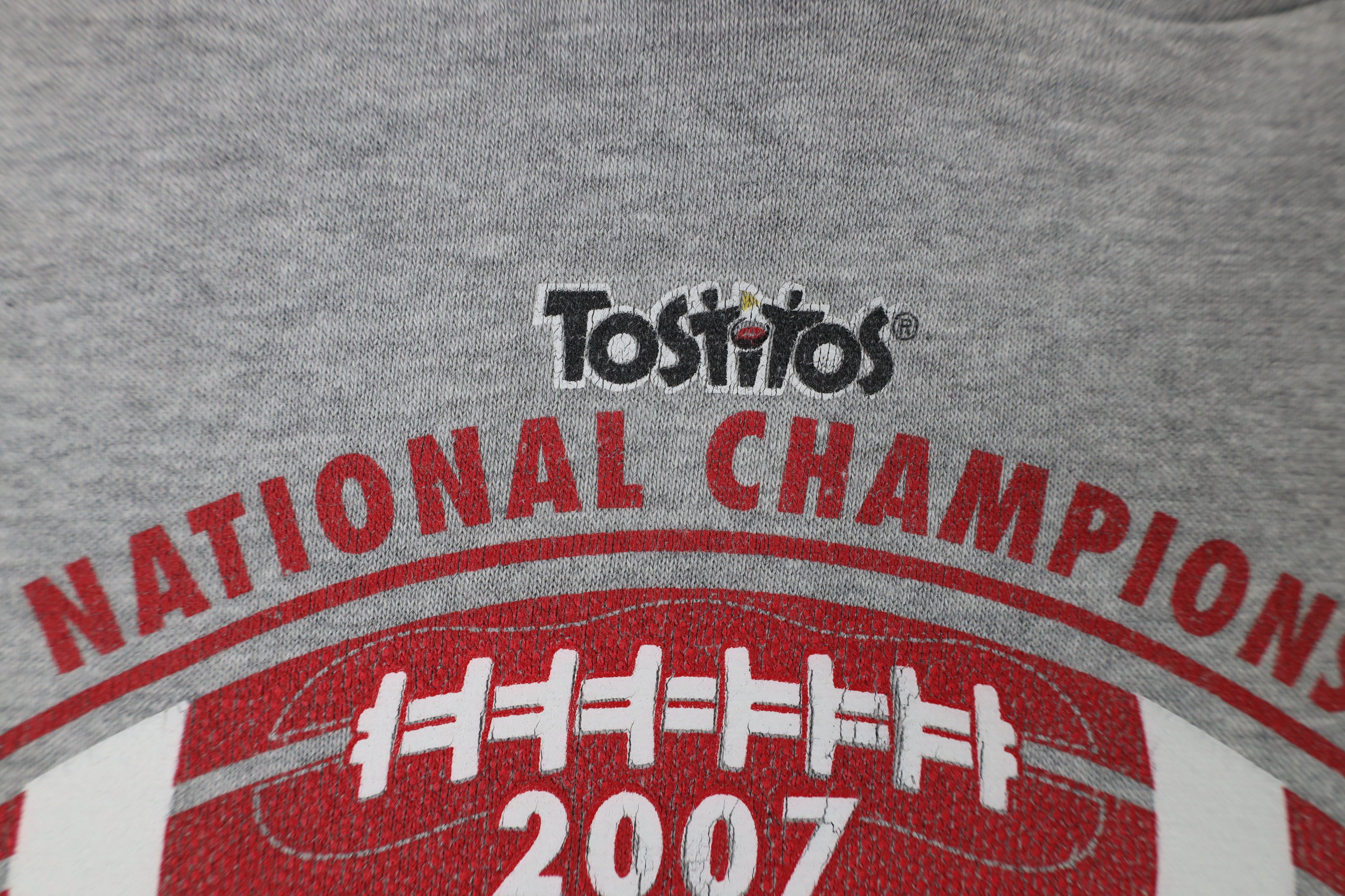 Nike × Vintage Vintage Nike Championship State University Football Hoodie Size US L / EU 52-54 / 3 - 5 Thumbnail