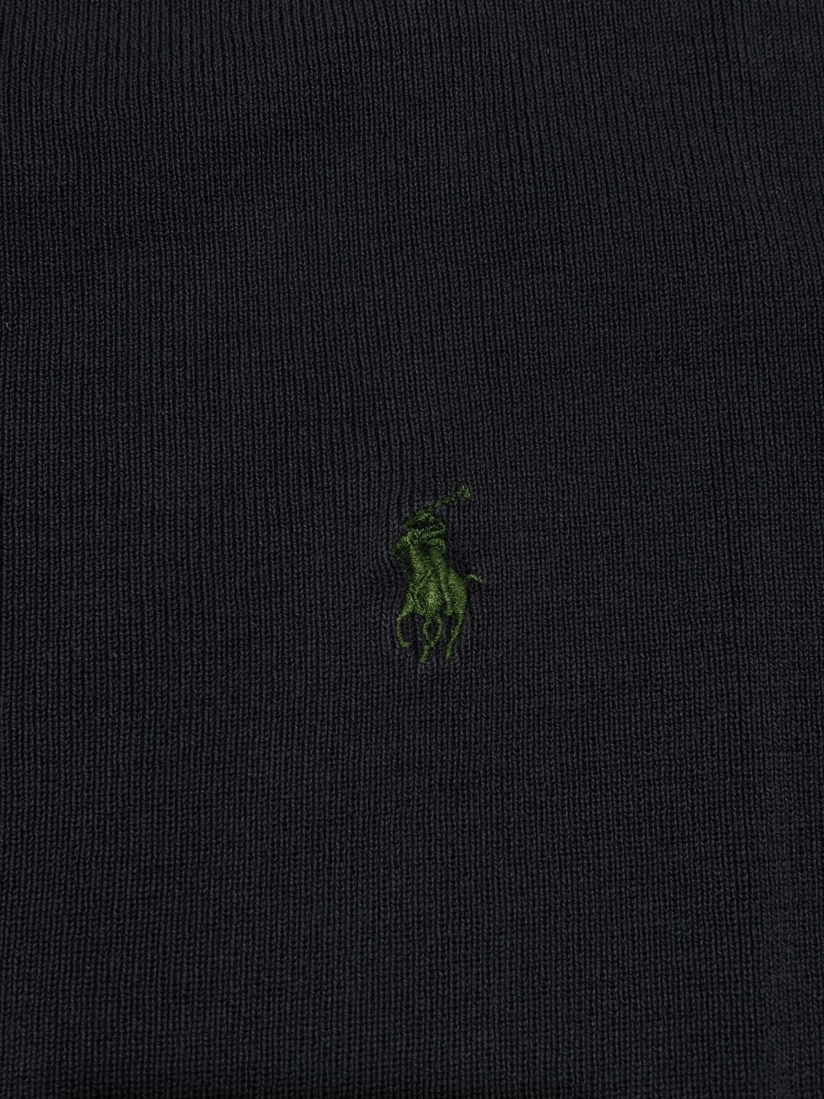 Polo Ralph Lauren Polo by Ralph Lauren Navy Blue Cotton V-Neck Sweatshirt XL Size US XL / EU 56 / 4 - 2 Thumbnail