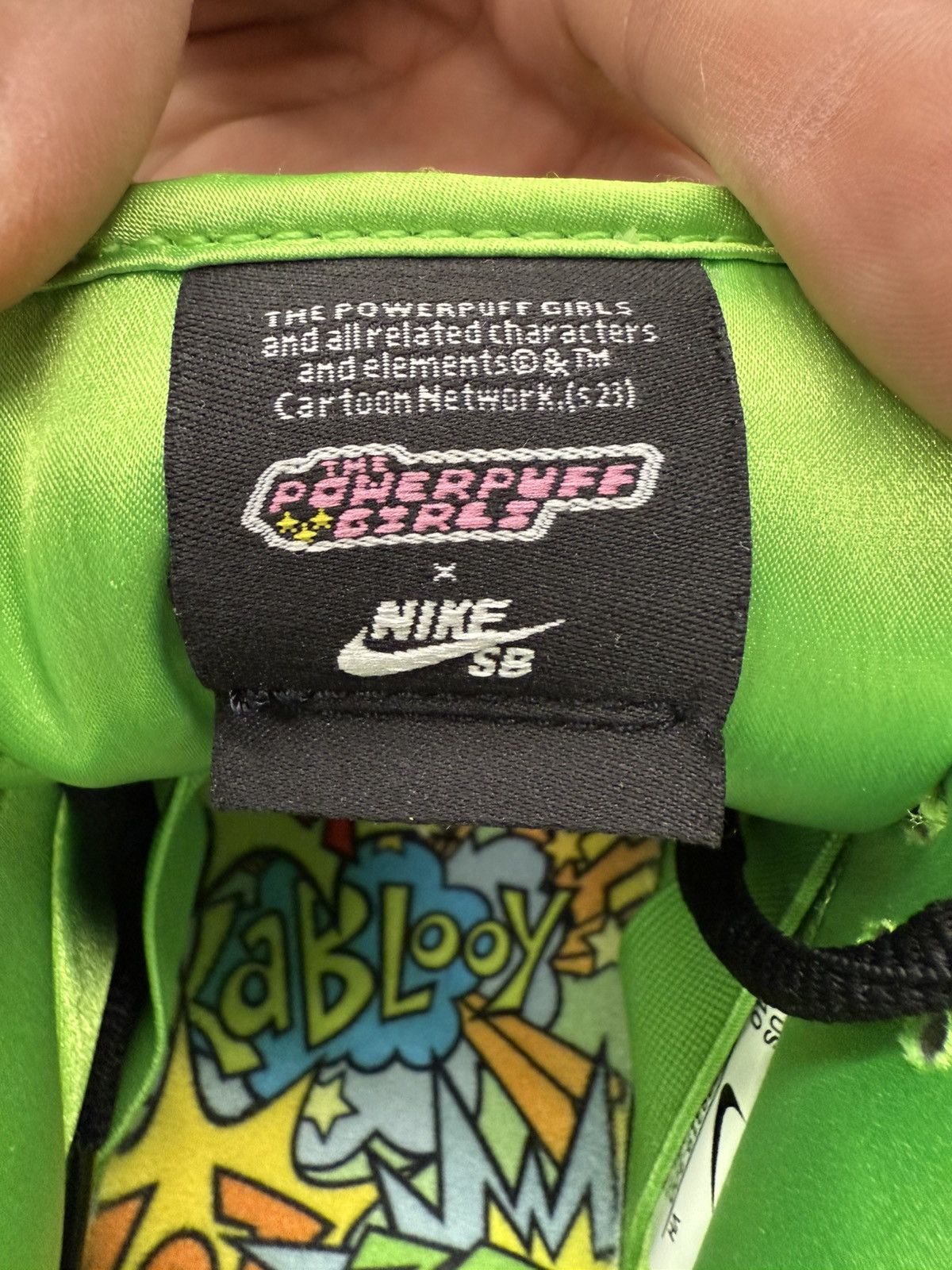 Nike 2023 Nike SB Dunk Low The Powerpuff Girls Buttercup Size US 10 / EU 43 - 8 Thumbnail