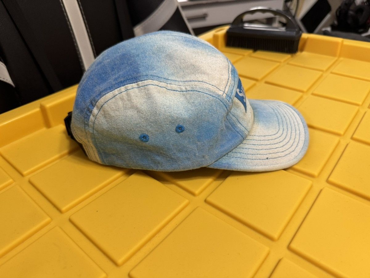 Supreme Supreme Sky Blue and White Denim Hat Size ONE SIZE - 2 Thumbnail